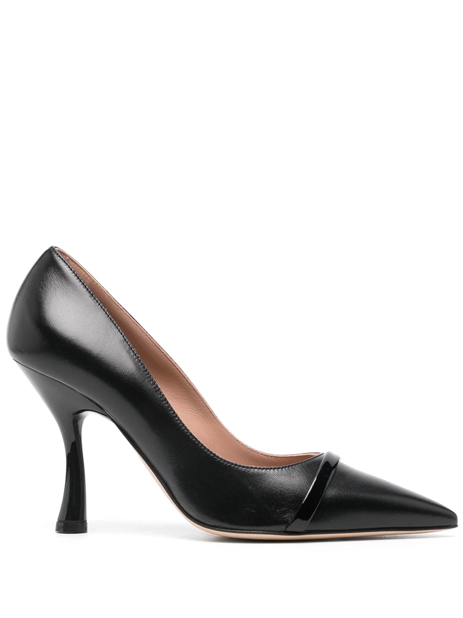 Shop Malone Souliers Pump Tacco 9 In Black Black