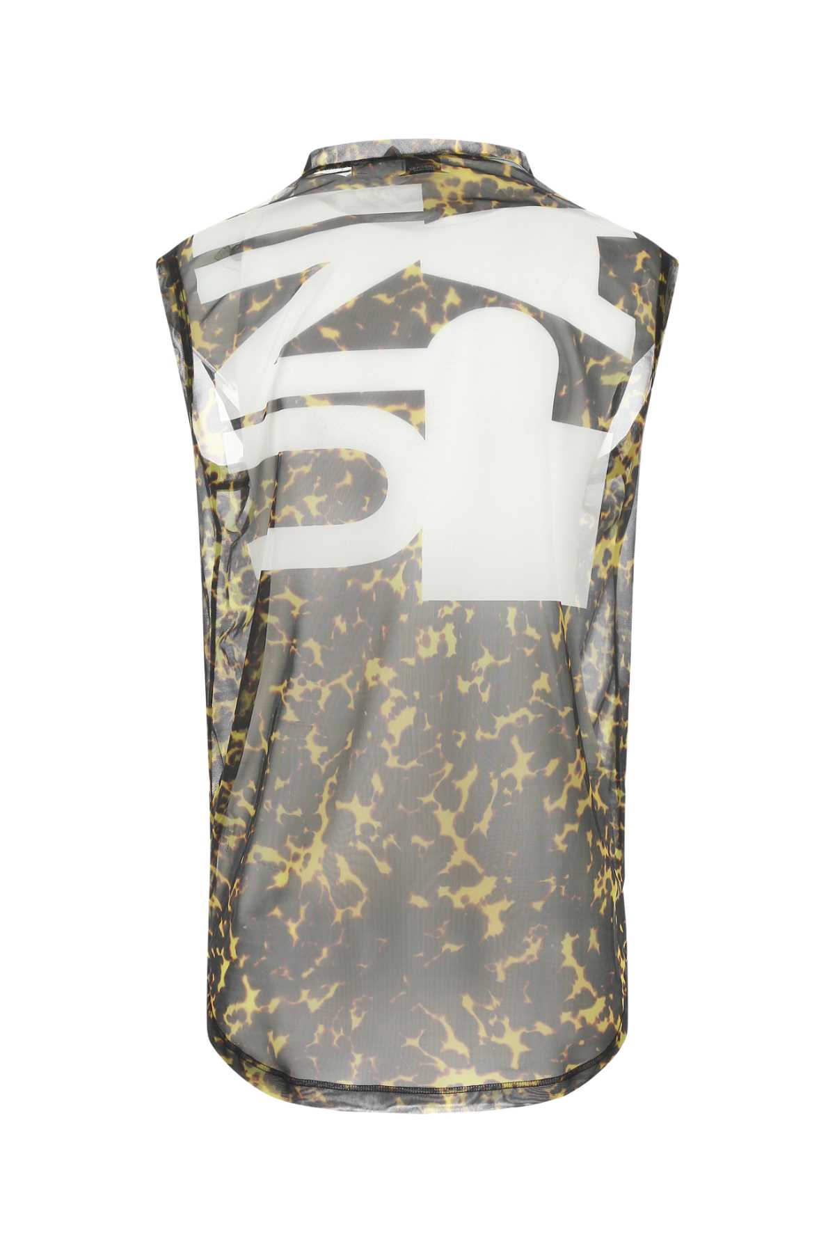 Shop Burberry Printed Polyester Top In A7819