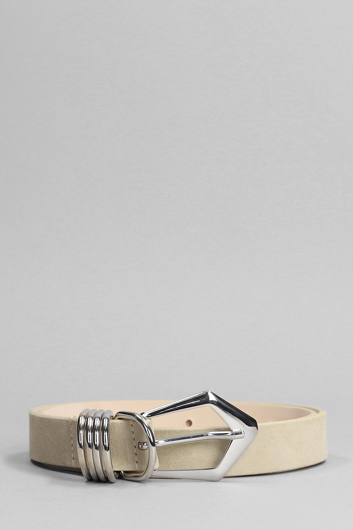 Iro Thin Belt Belts In Beige Leather ModeSens