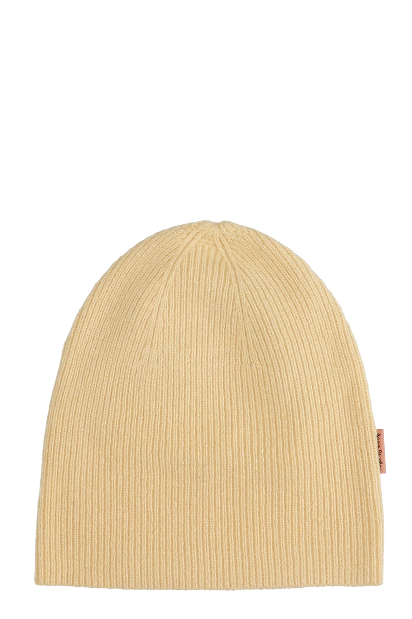 Acne Studios Hats In Yellow Wool