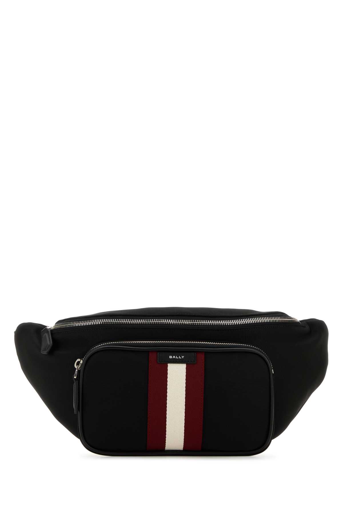 Black Canvas Code Belt Bag