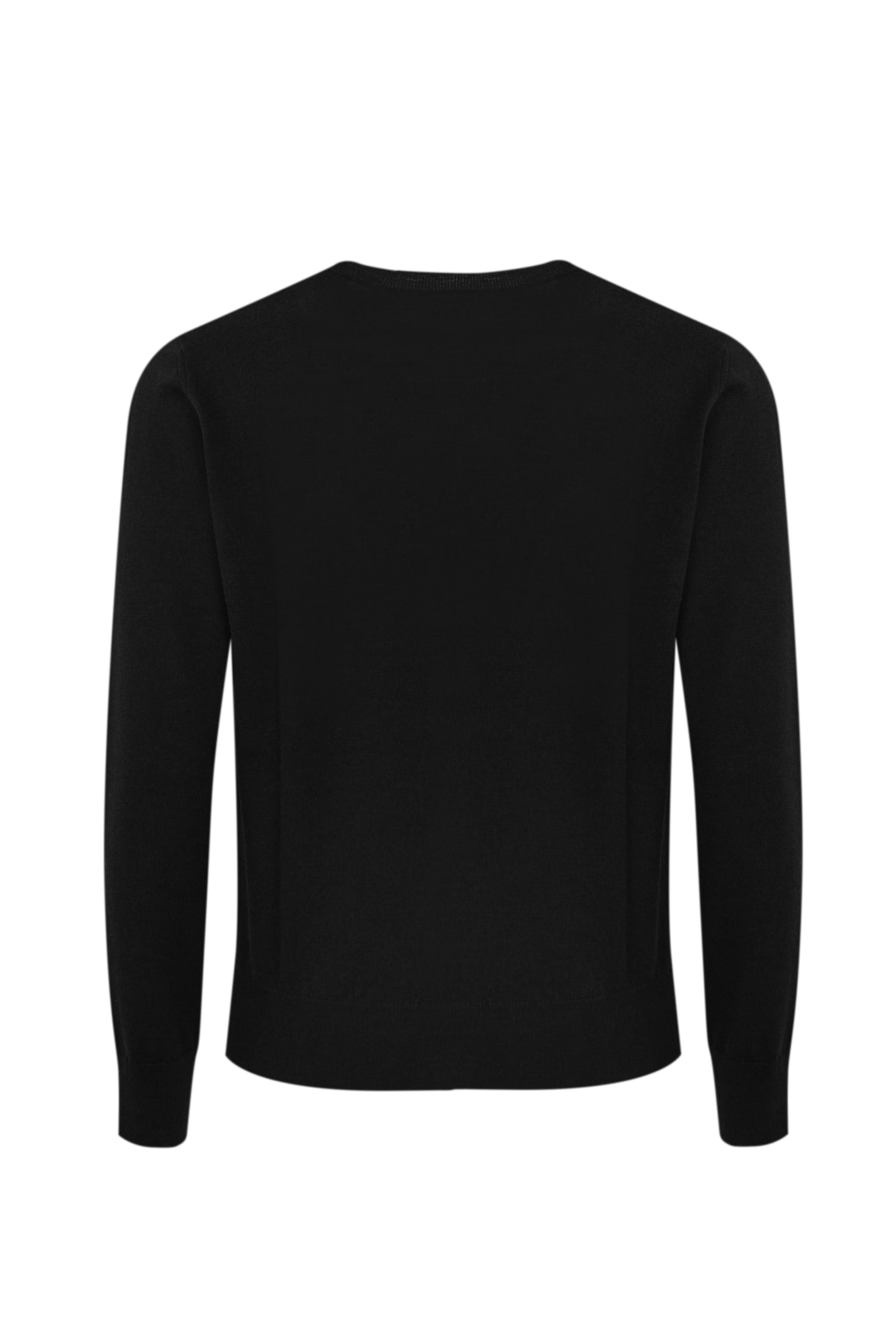 Shop Dsquared2 D2 Leaf Pullover In Wool In Black