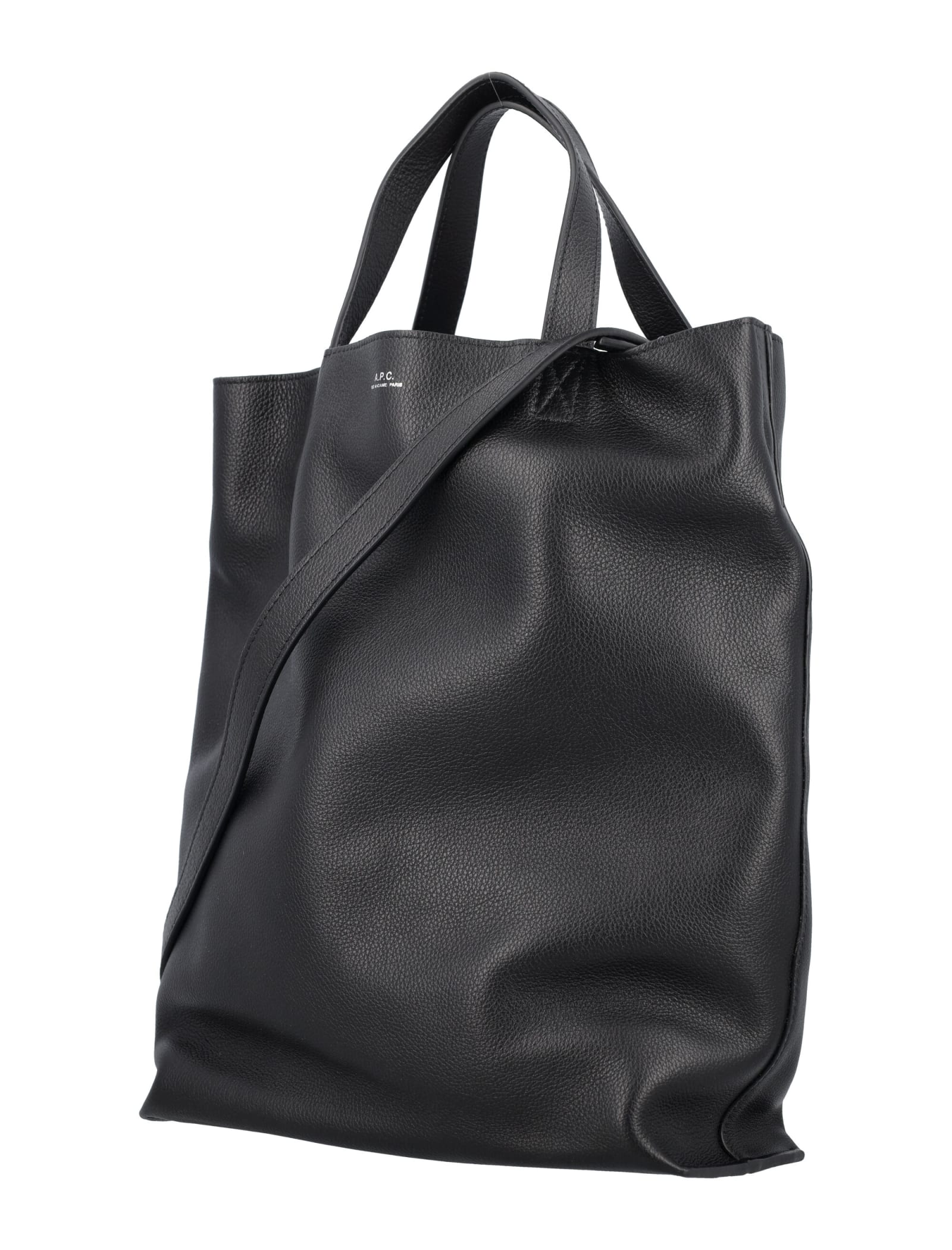 Shop Apc Maiko Medium Shopper Tote Bag In Black