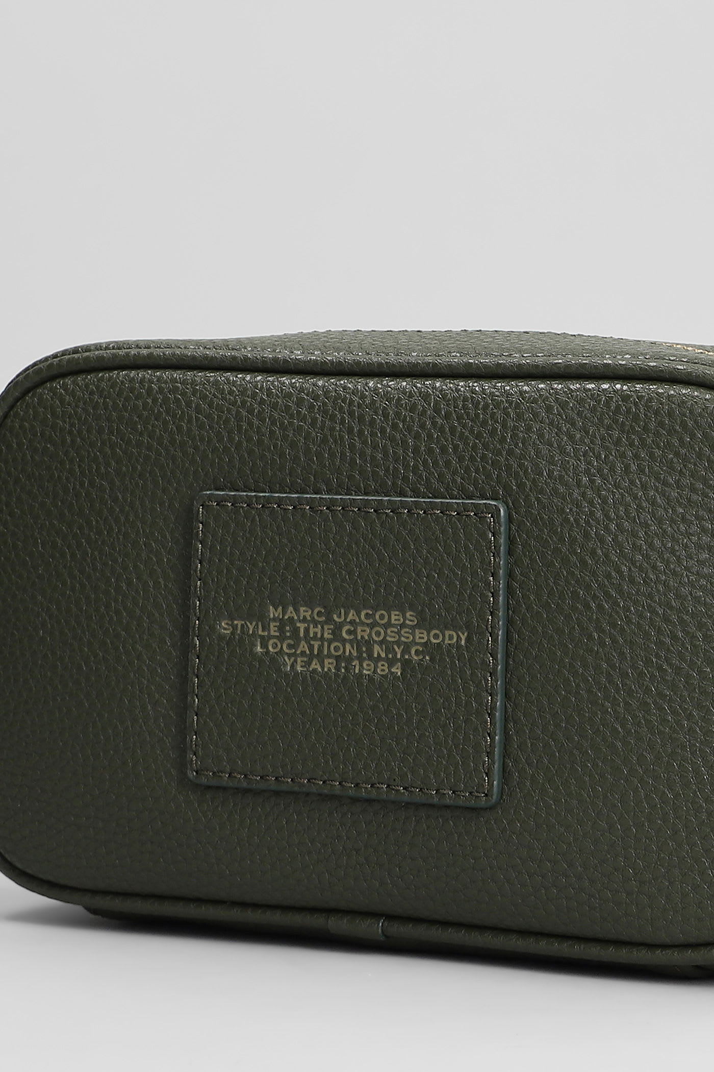 Marc Jacobs Textured Crossbody Bag For Everyday Use In Green
