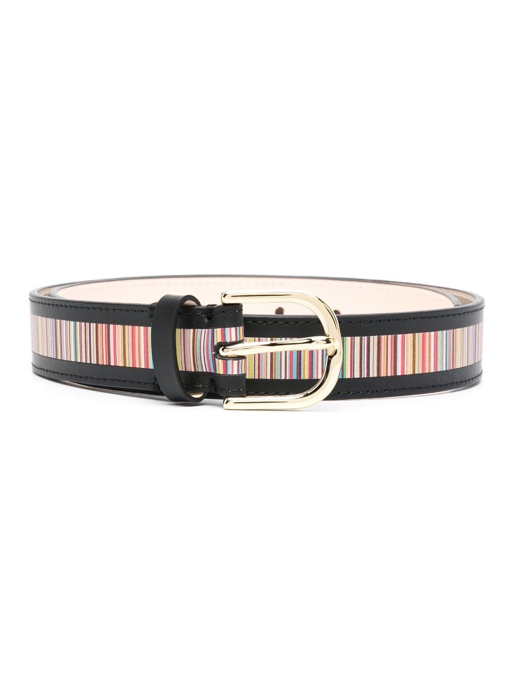 PAUL SMITH WOMEN BELT SIG STRIPE 