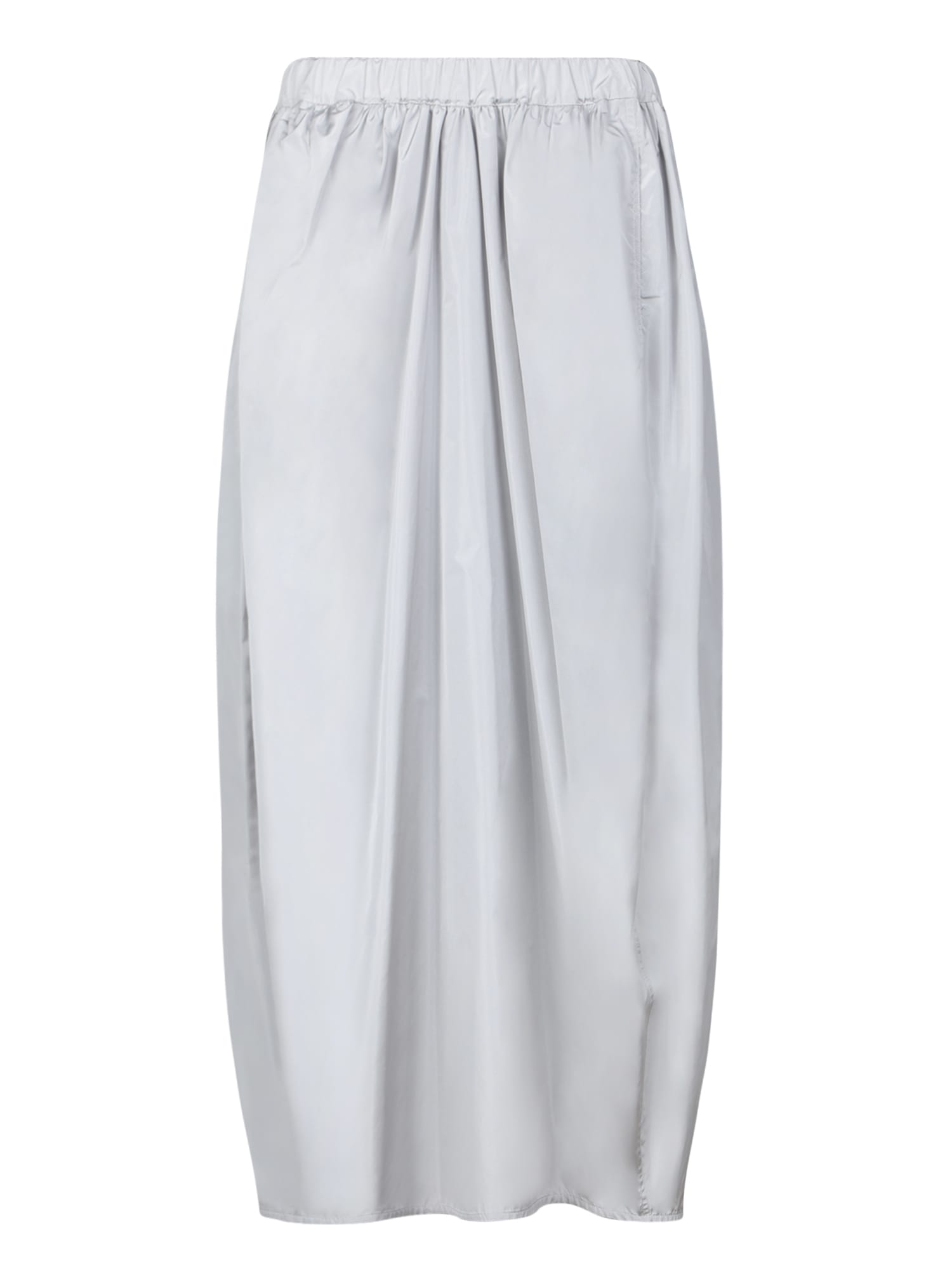 Fabiana Filippi Silk Blend Trousers In Pietra