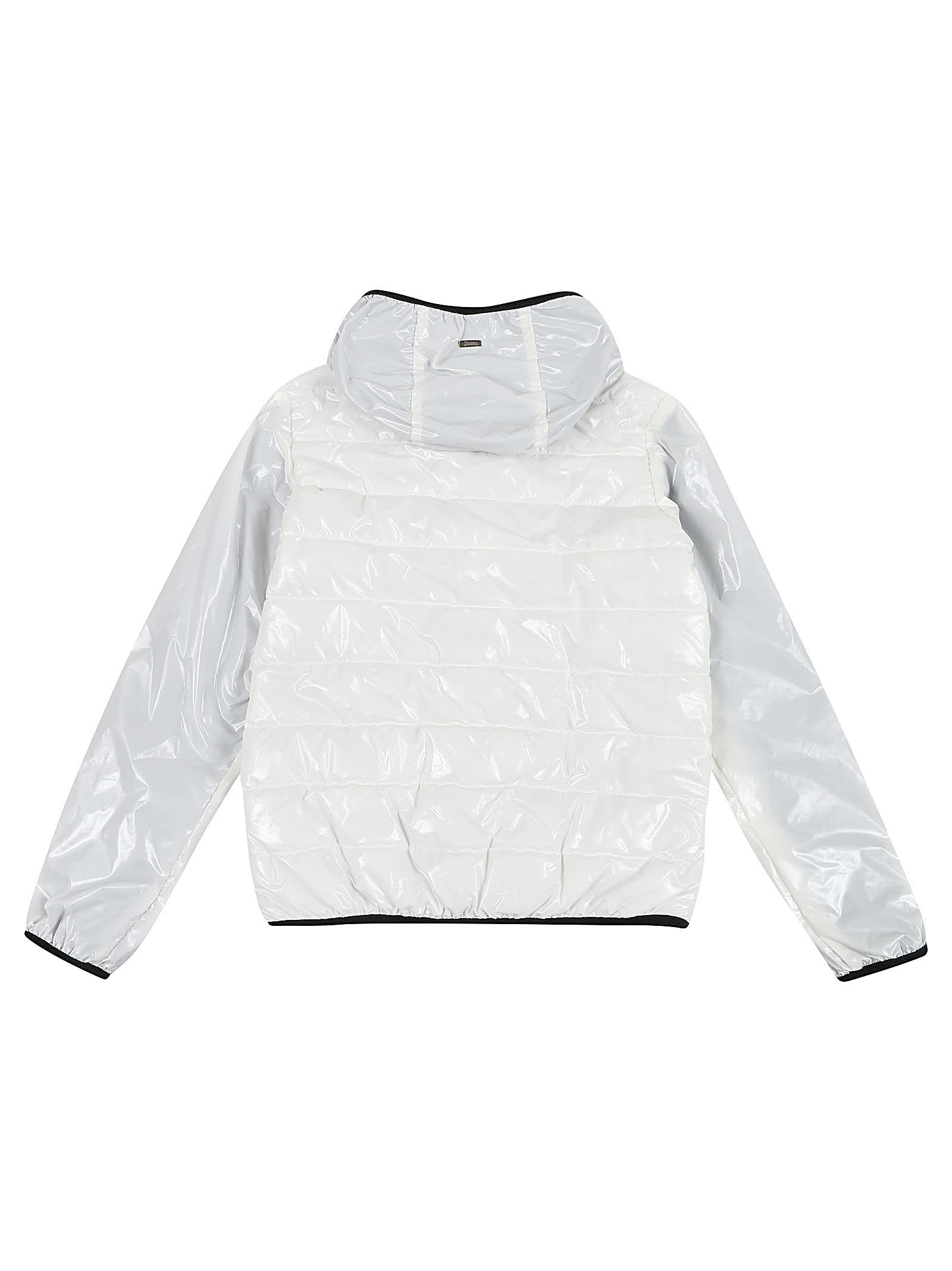 Shop Herno Padded Jacket In Bianco