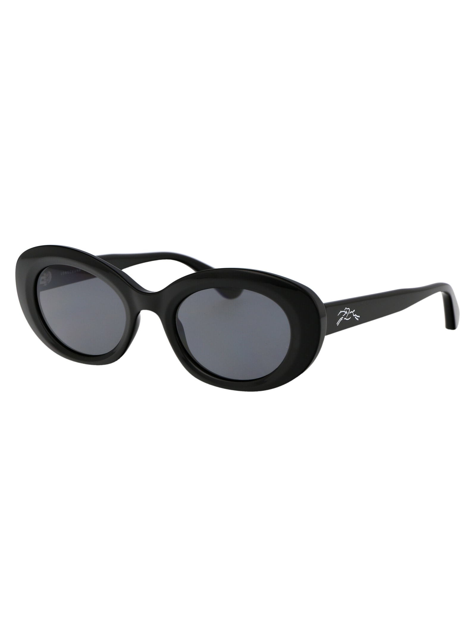 Shop Longchamp Lo756s Sunglasses In 001 Black