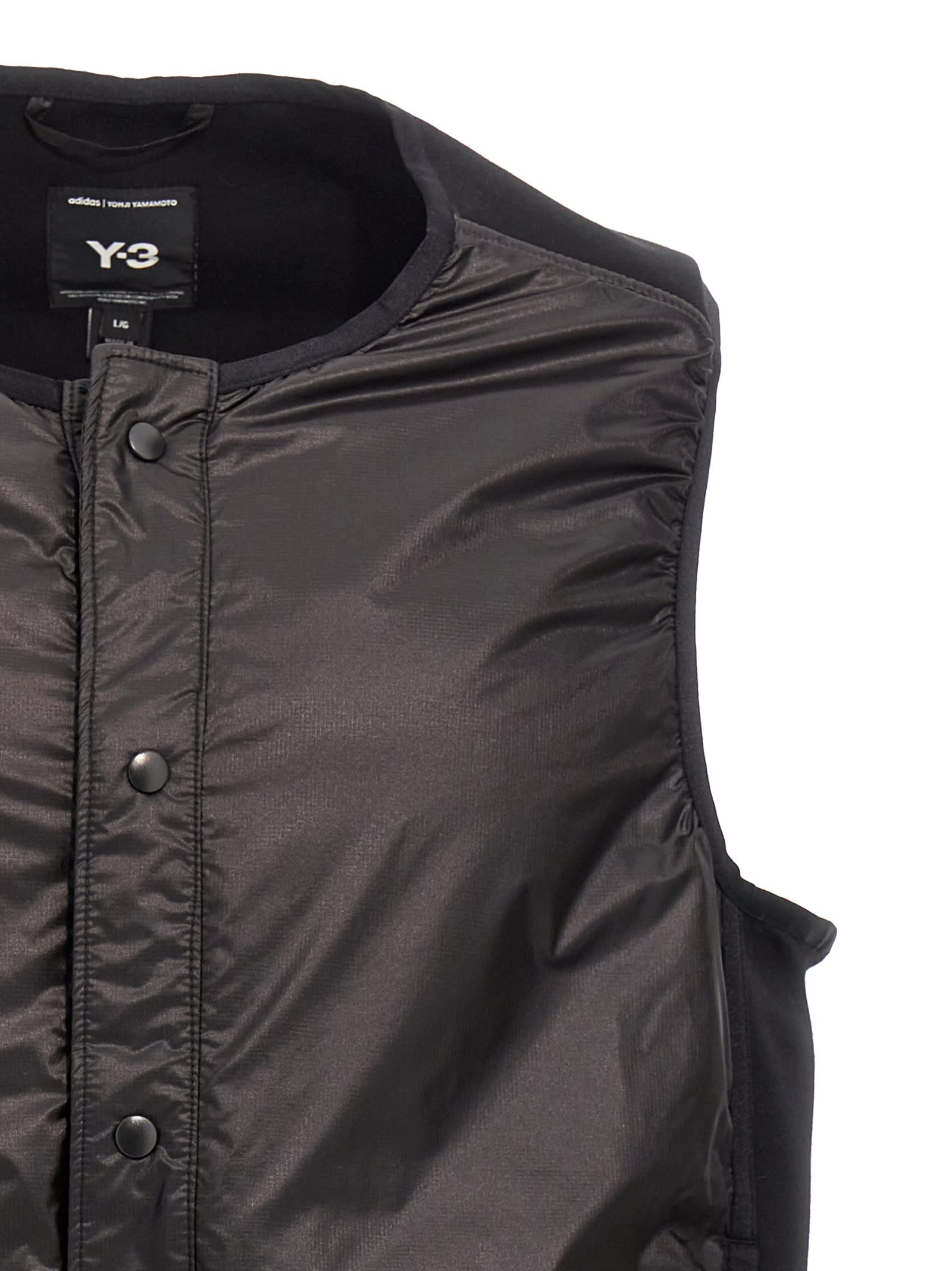 Shop Y-3 Liner Vest In Black