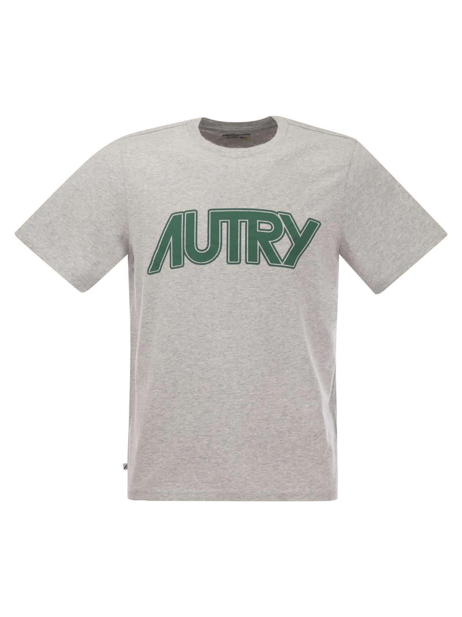 Crew-neck T-shirt With Front Logo