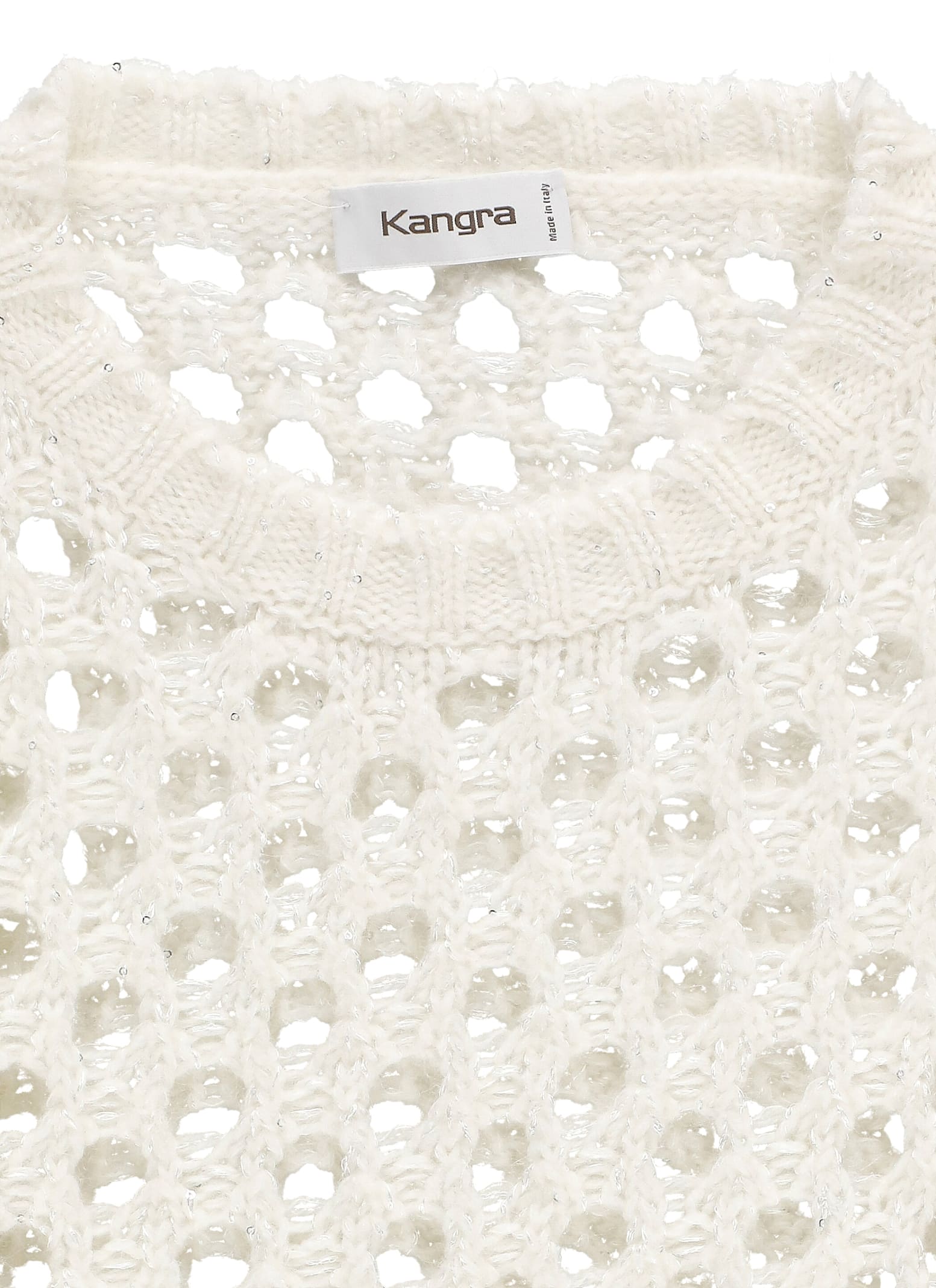 Shop Kangra Alpaca And Wool Sweater In White