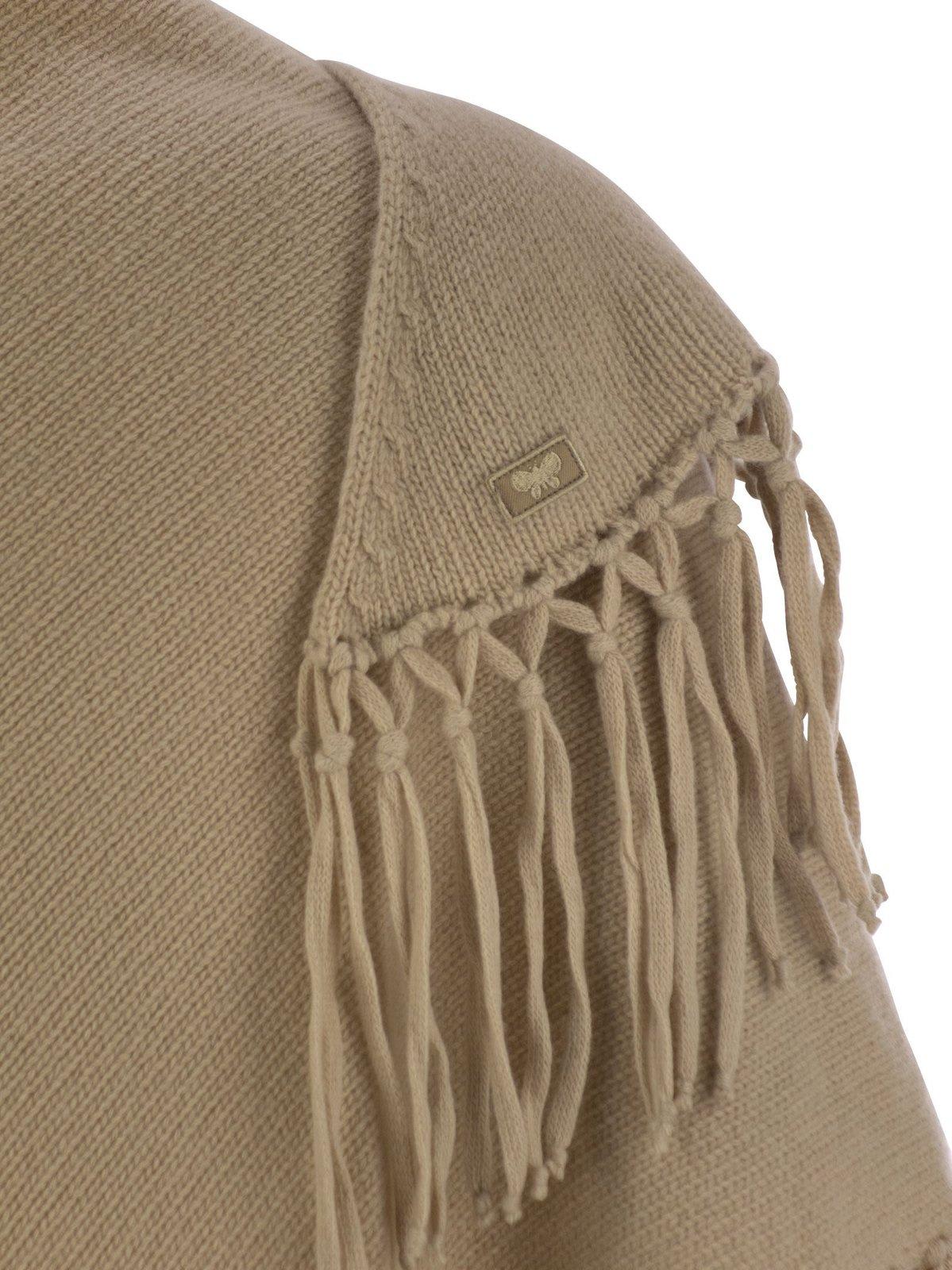 Shop Weekend Max Mara Tornado Fringed Edge Shawl