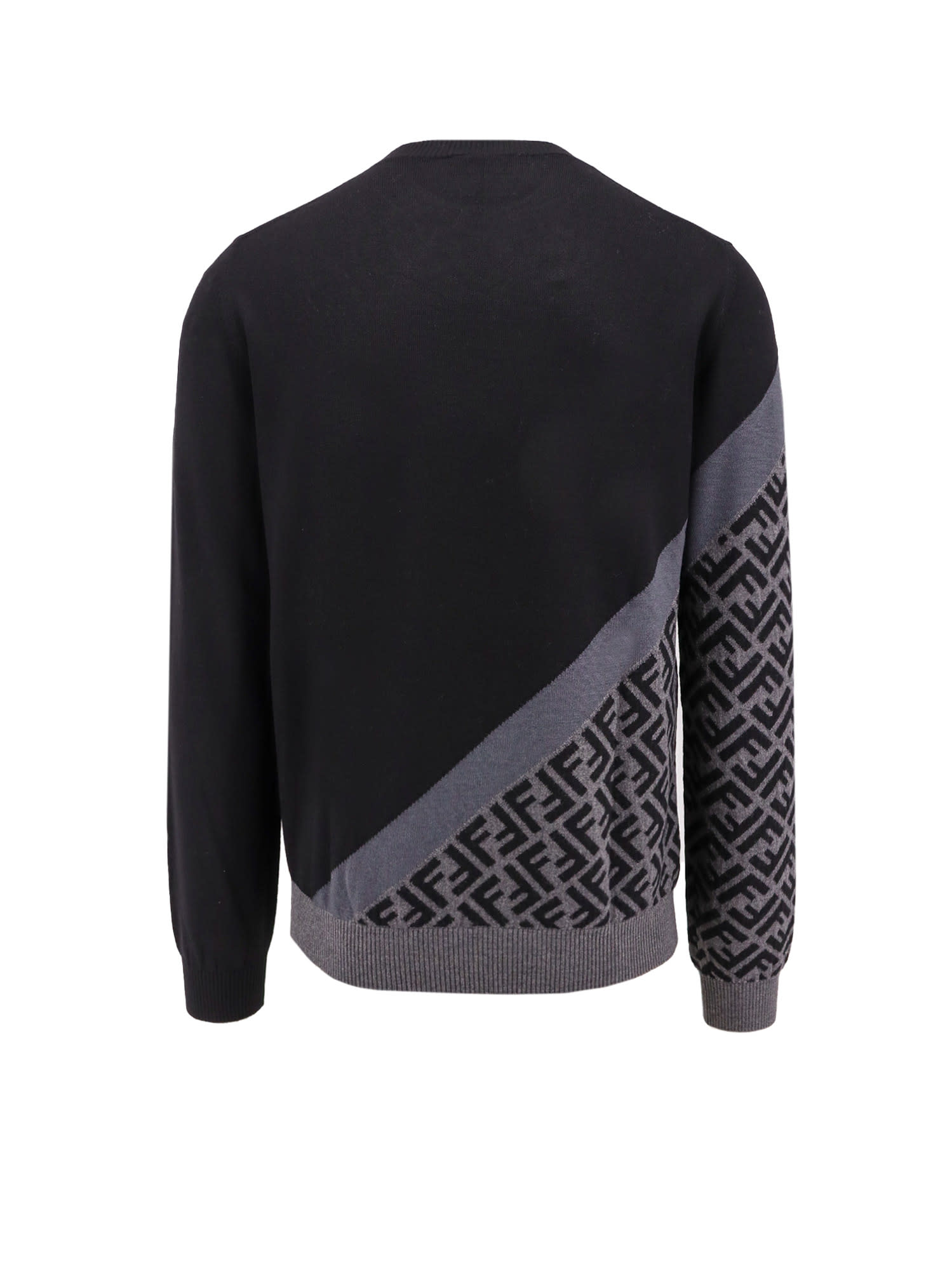 Shop Fendi Sweater In Black