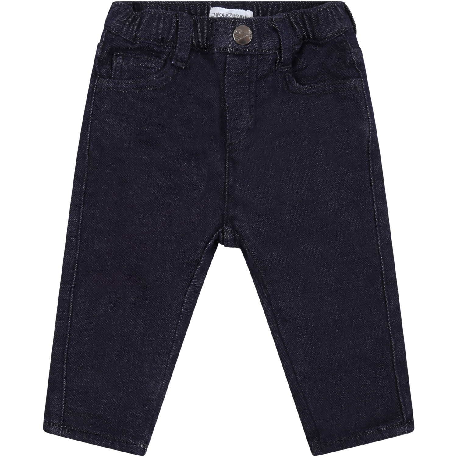Armani Collezioni Blue Jeans For Baby Boy