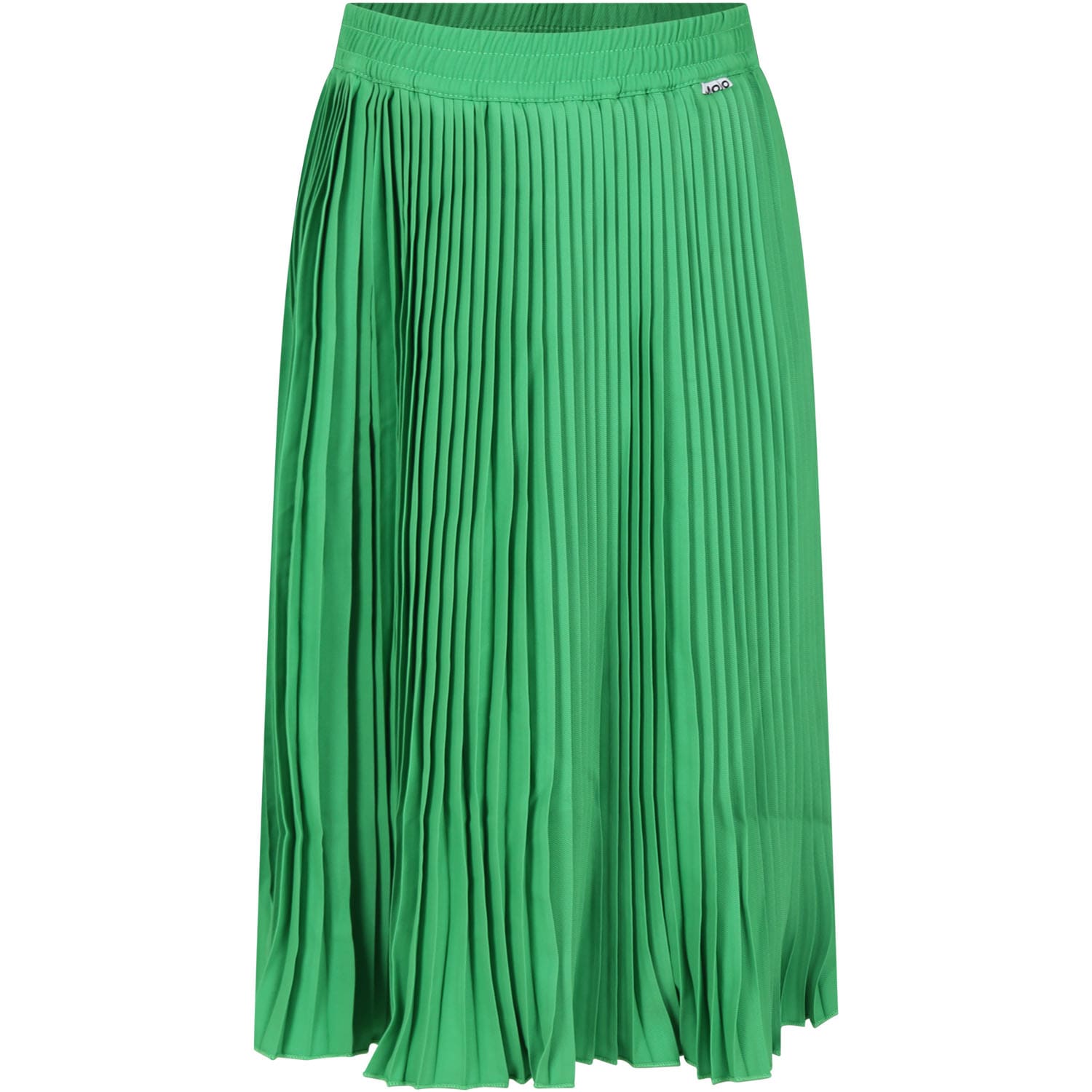 Shop Molo Green Skirt For Girl