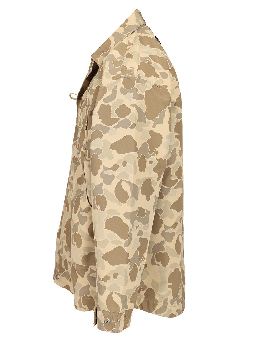 Carhartt Work In Progress Liam Camo Poplin Jacket In Camouflage