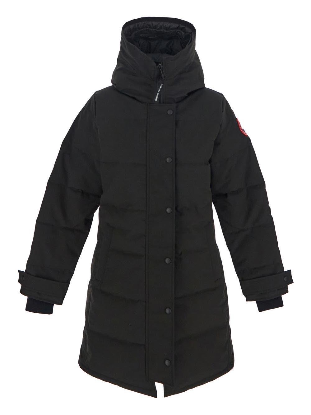 Shop Canada Goose Shelburne Parka In Black