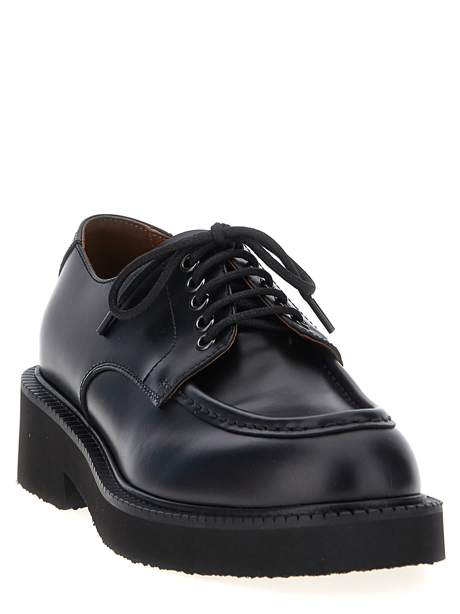 Shop Valentino Garavani Gentleglam Derby In Black