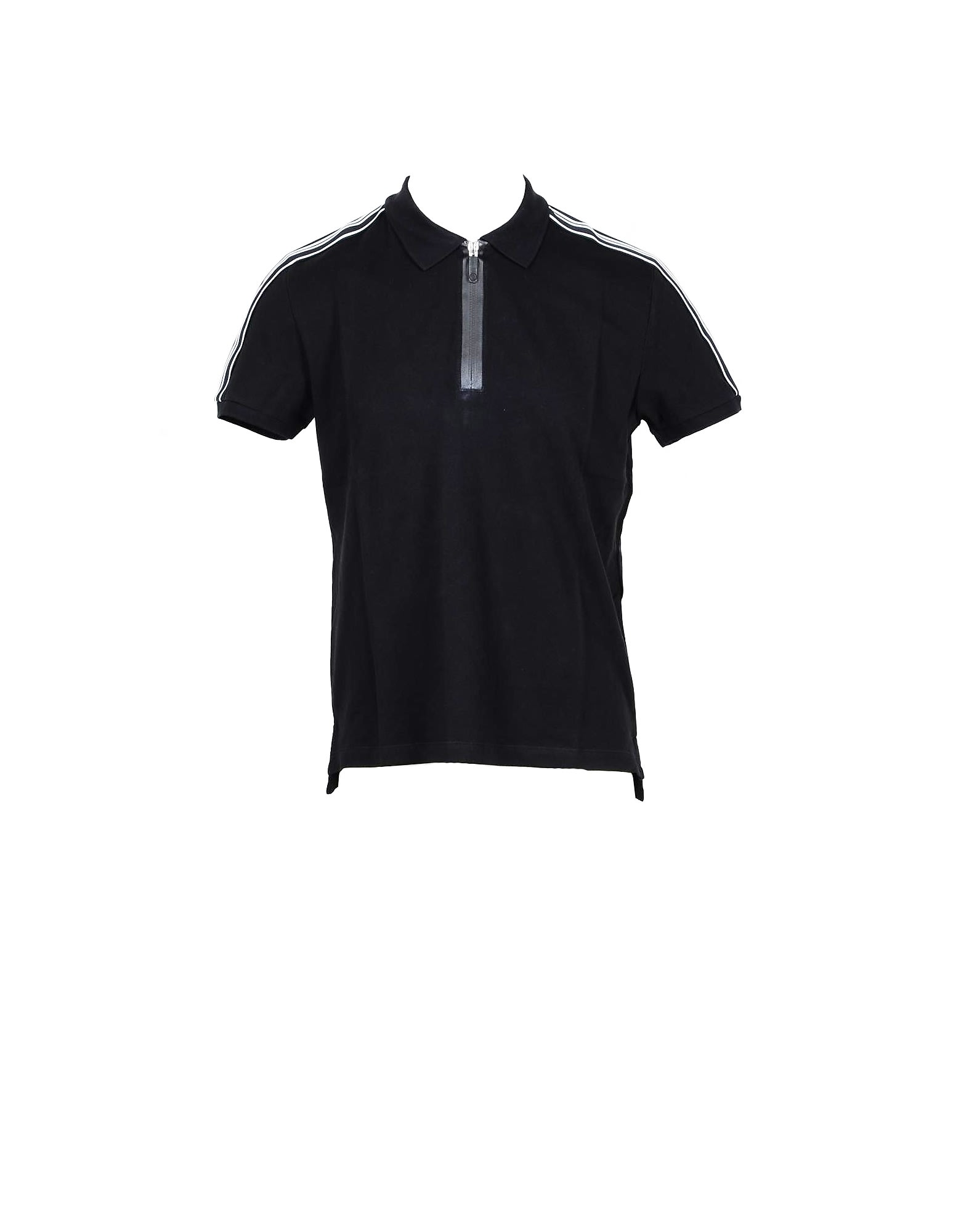 Bikkembergs Black Cotton Mens Polo Shirt
