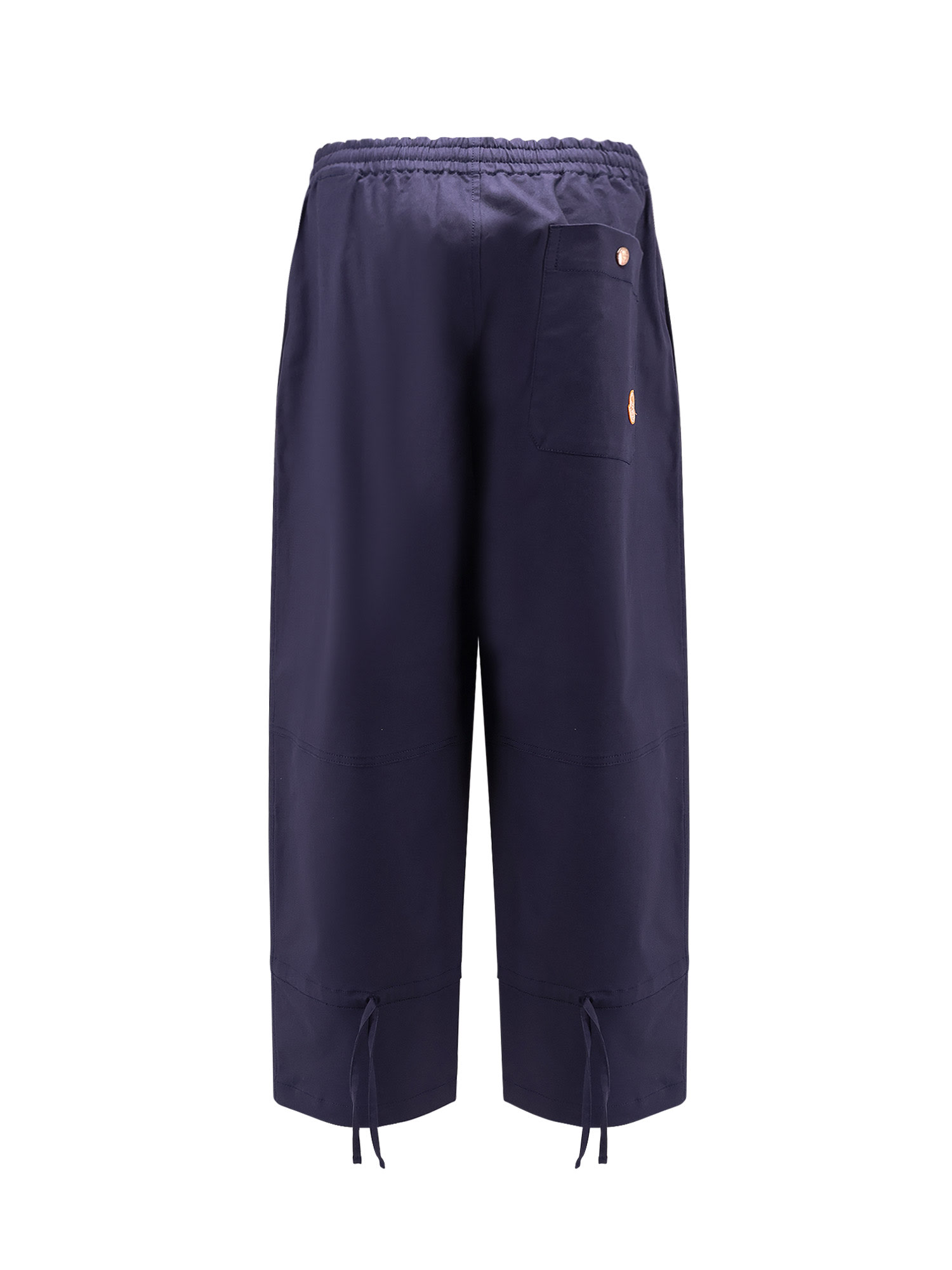 Moncler Genius Moncler X Gilga Farm Designed By Donald Glover Cotton Blend Trousers In Blue