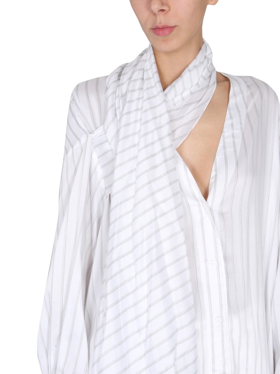 Attico Women's Bonnie Shirt In White
