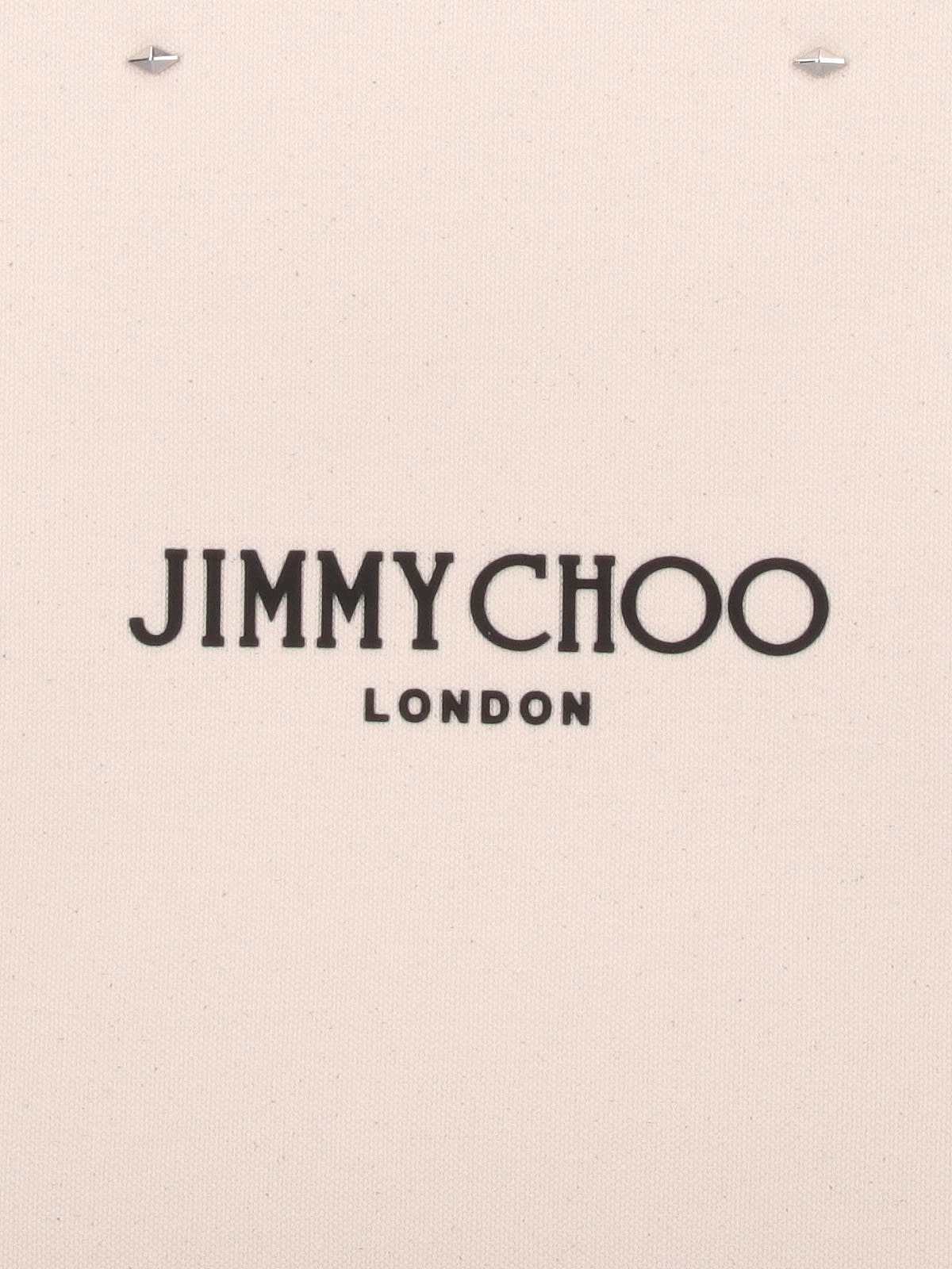Shop Jimmy Choo N/s Medium Tote Bag In Crema