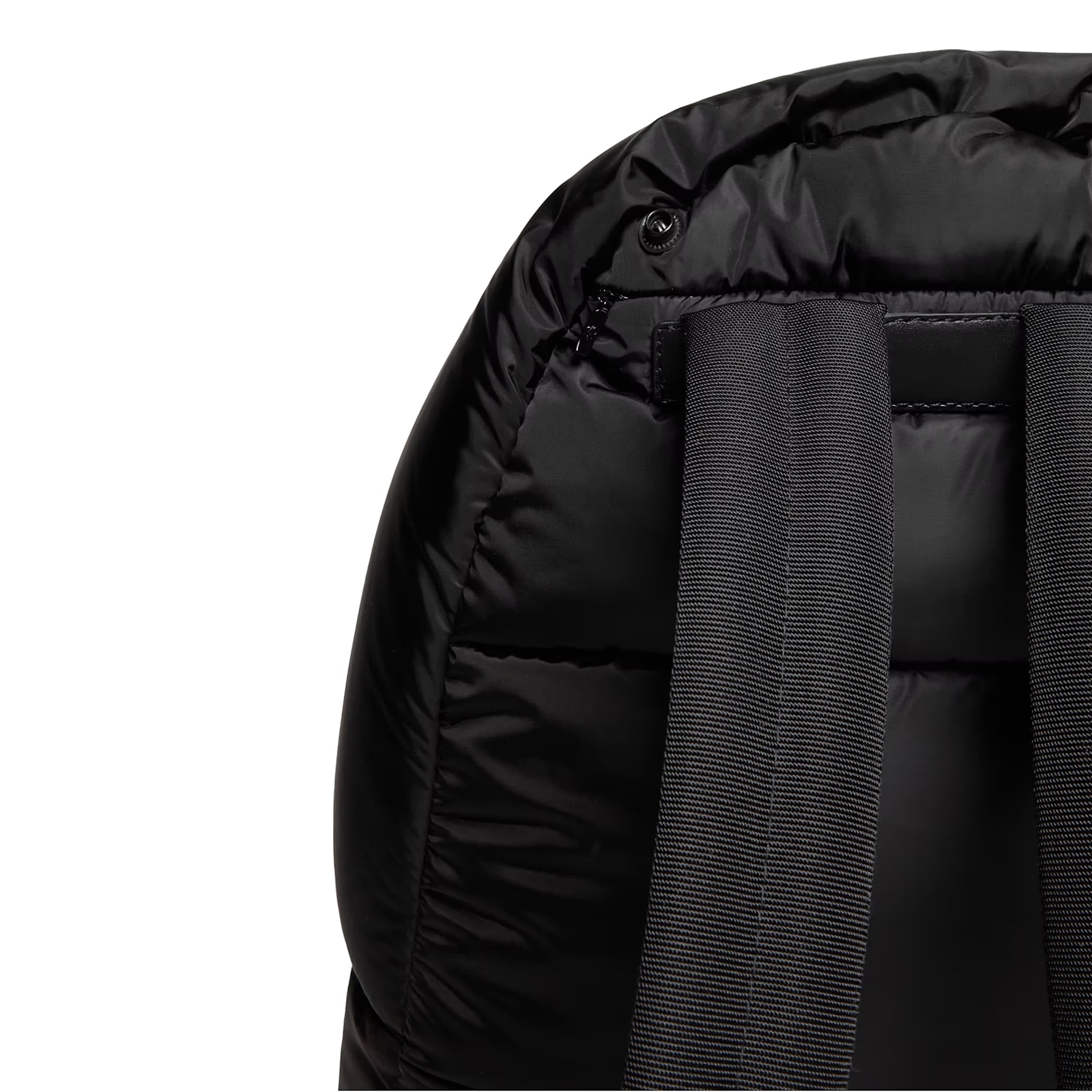 Moncler Padded Backpack With Adjustable Straps And Pockets In Black