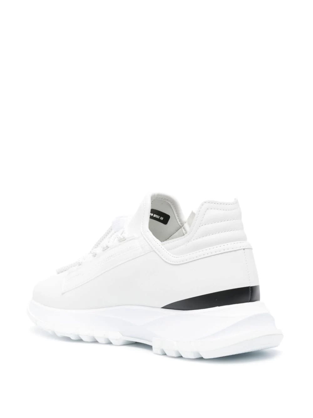 Shop Givenchy Specter Running Sneakers In White Leather With Zip