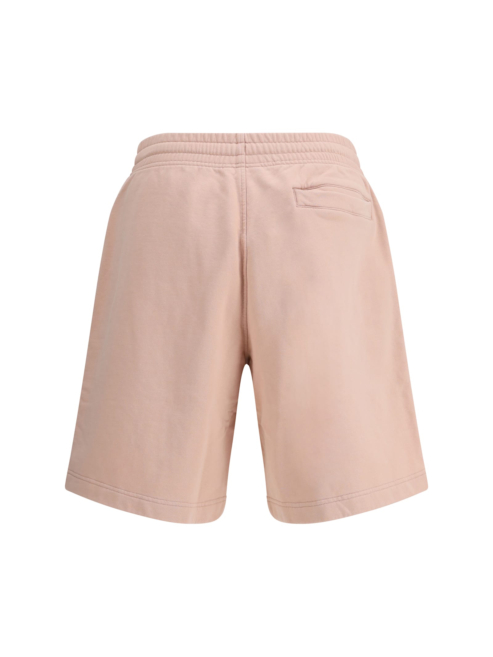 Shop Maison Kitsuné Tracksuit Shorts In Pink Clay
