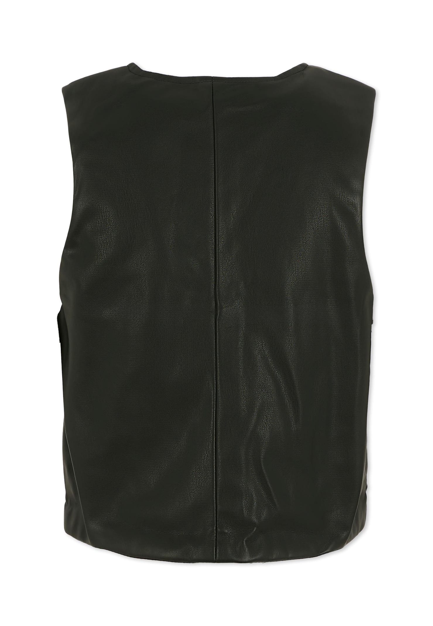 Zadig & Voltaire Black Vest For Girl With Star In Black
