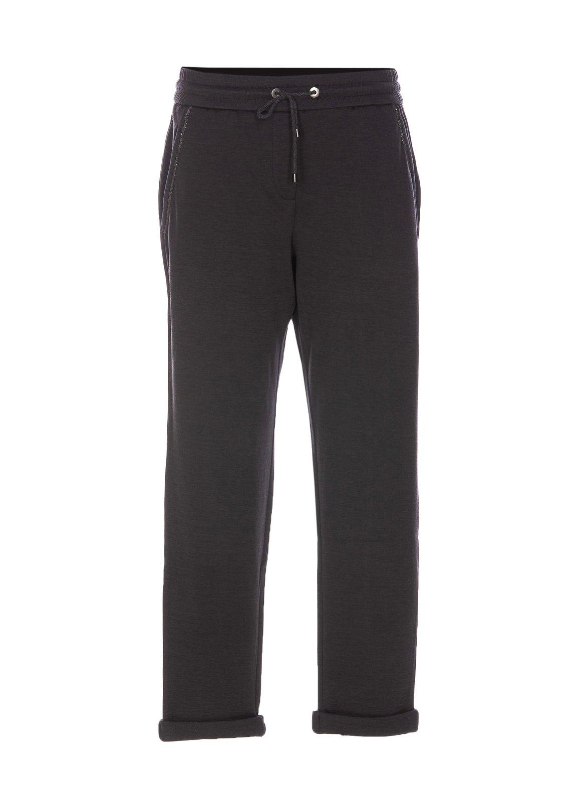 Drawstring Tapered Sweatpants