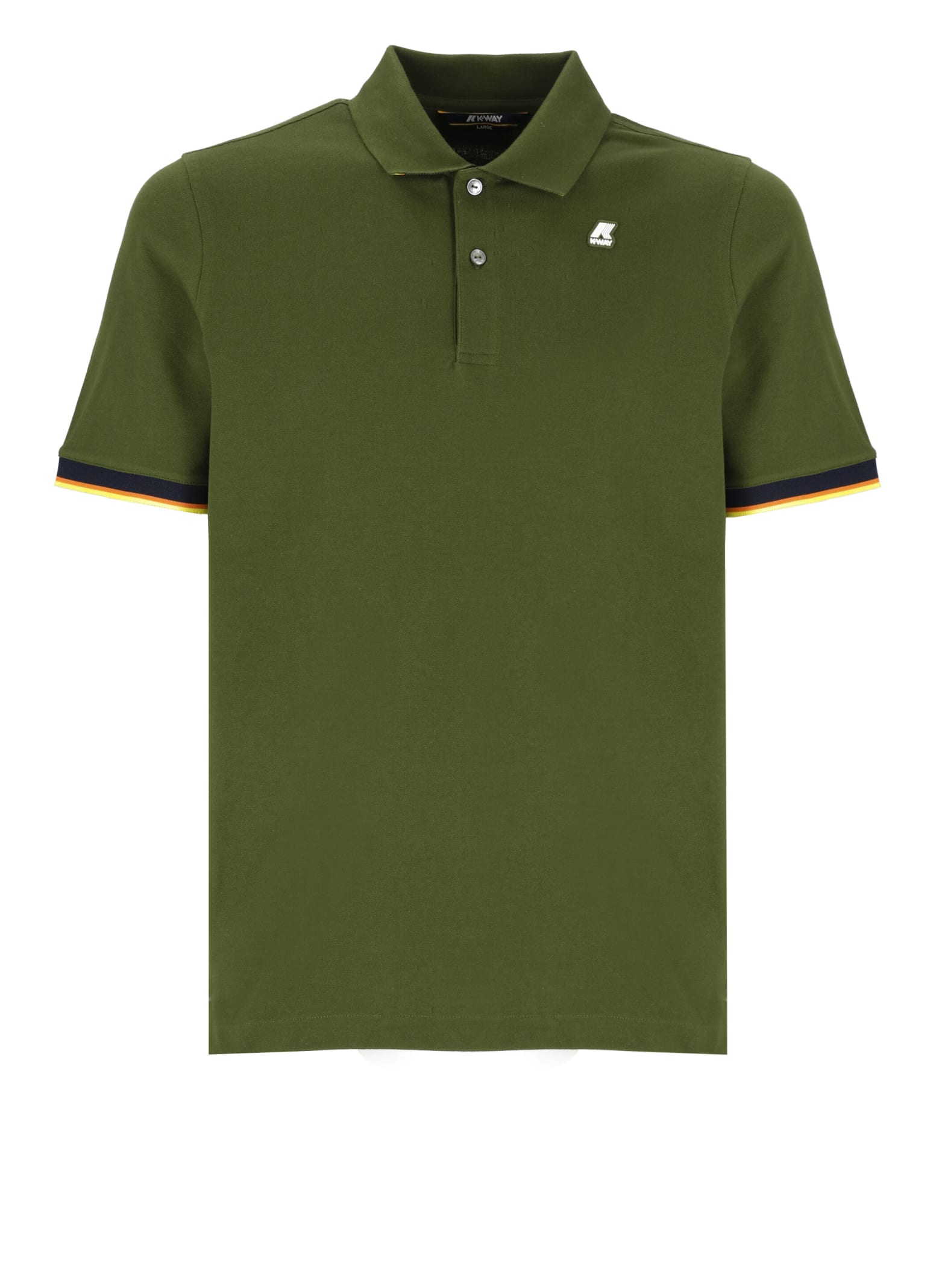 K-way Vincent Polo Shirt In Green