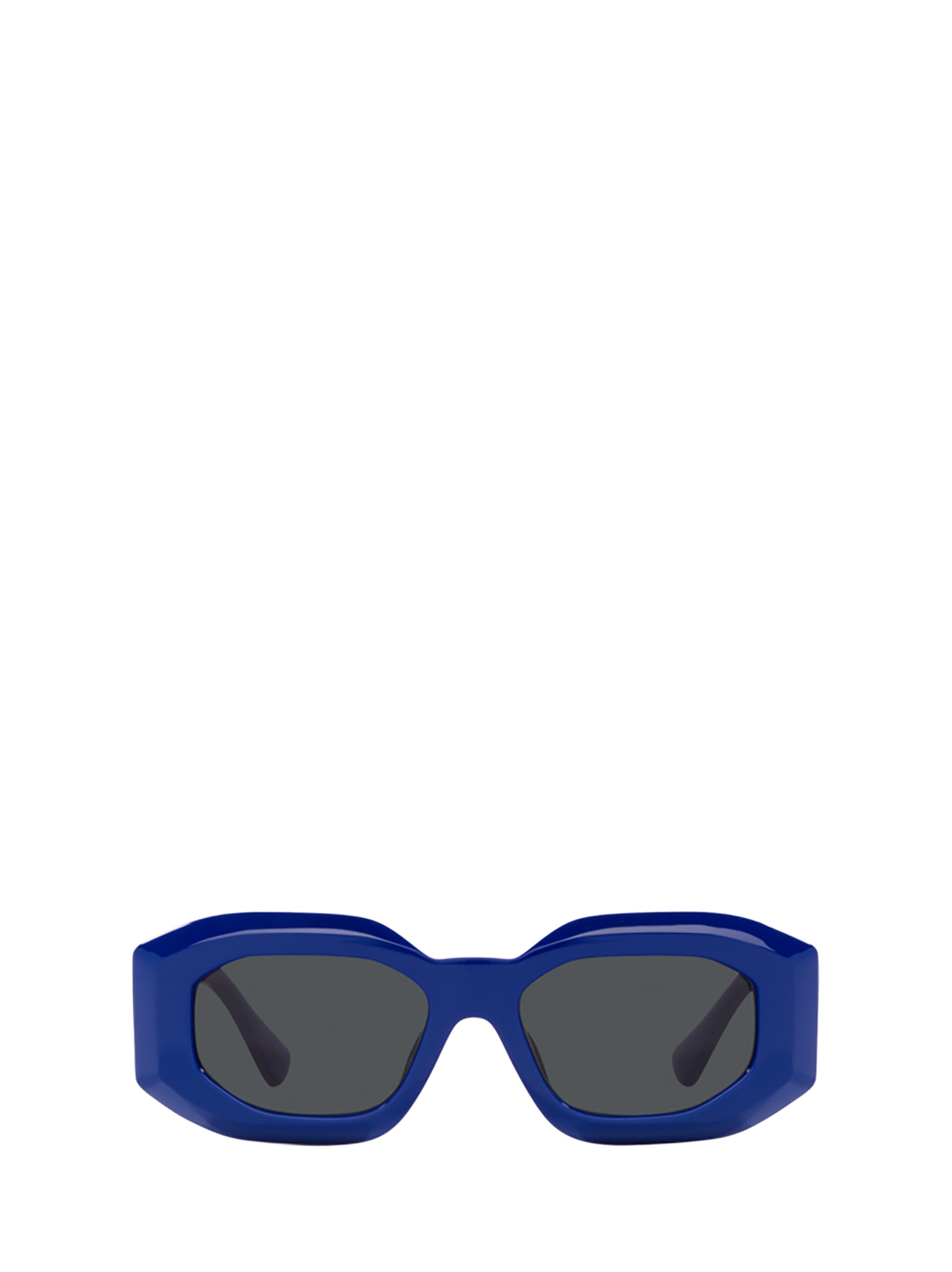 Shop Versace Ve4425u Blue Sunglasses