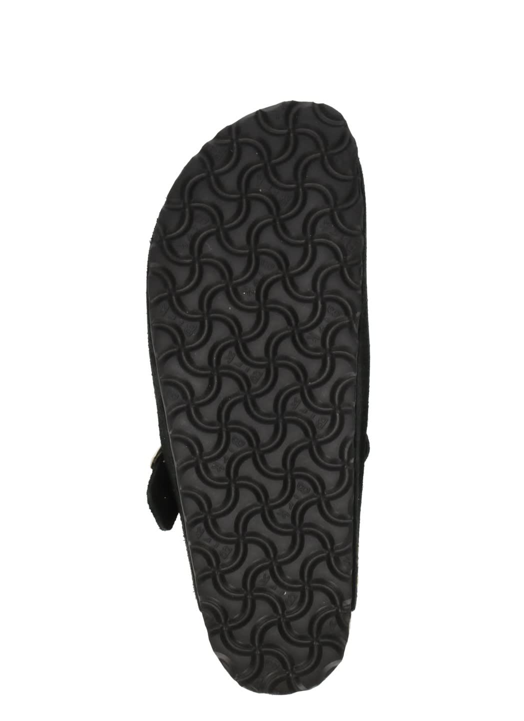 Birkenstock Contoured Sandals With Adjustable Straps And Ergonomic Footbed In Black