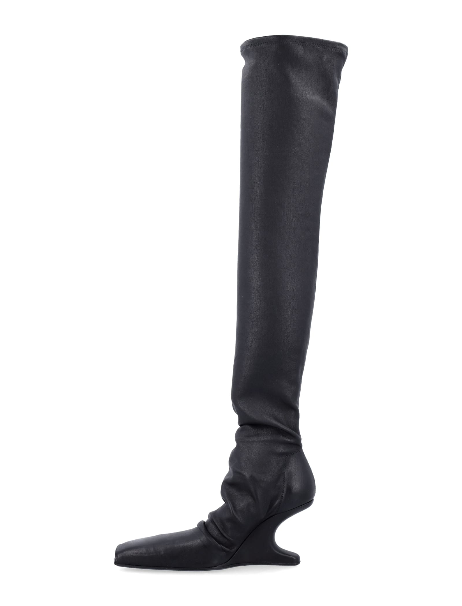 Shop Rick Owens Cantilever Cuissard In Black