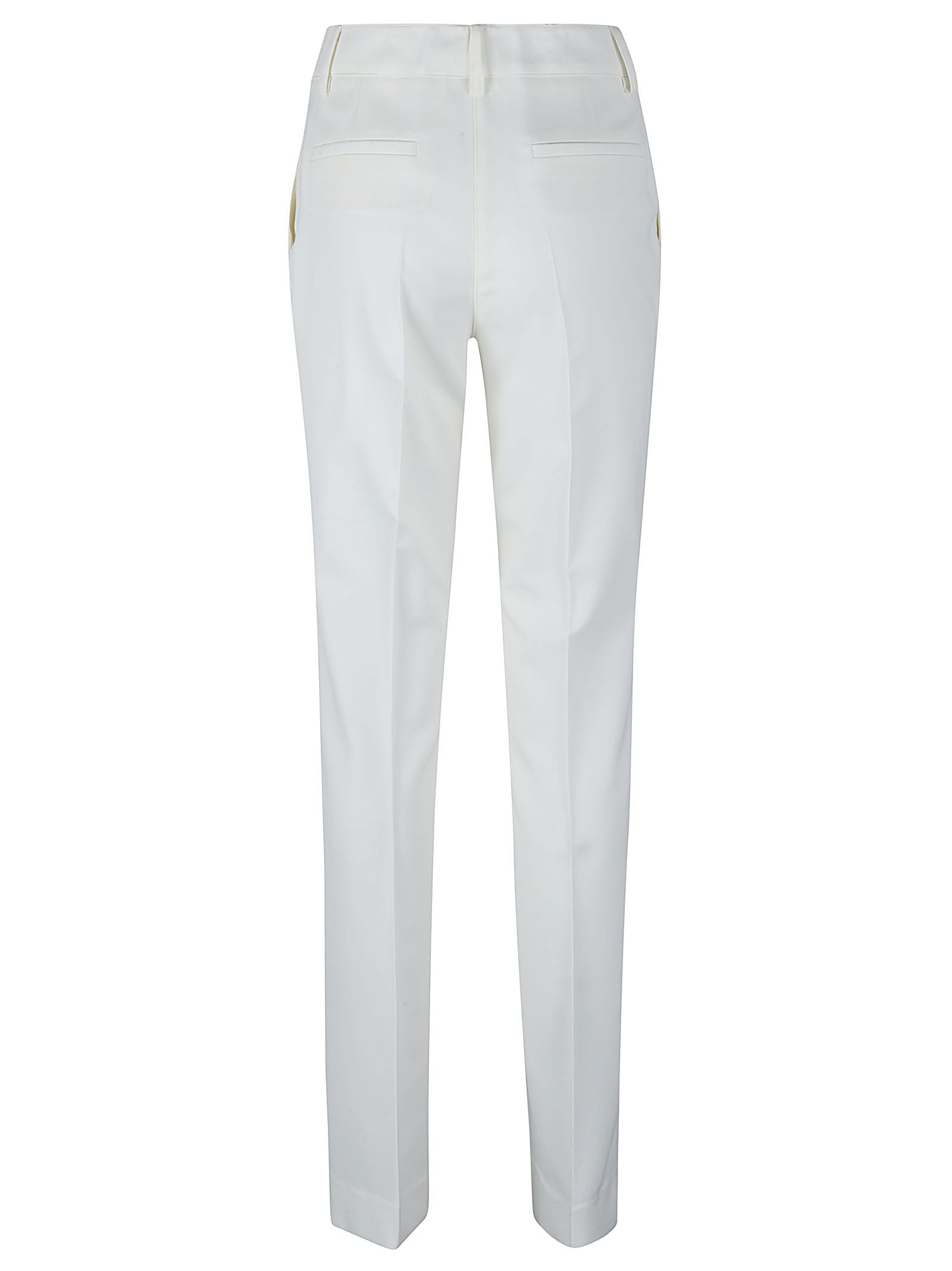 Shop P.a.r.o.s.h Liliuxy Trousers In Cream