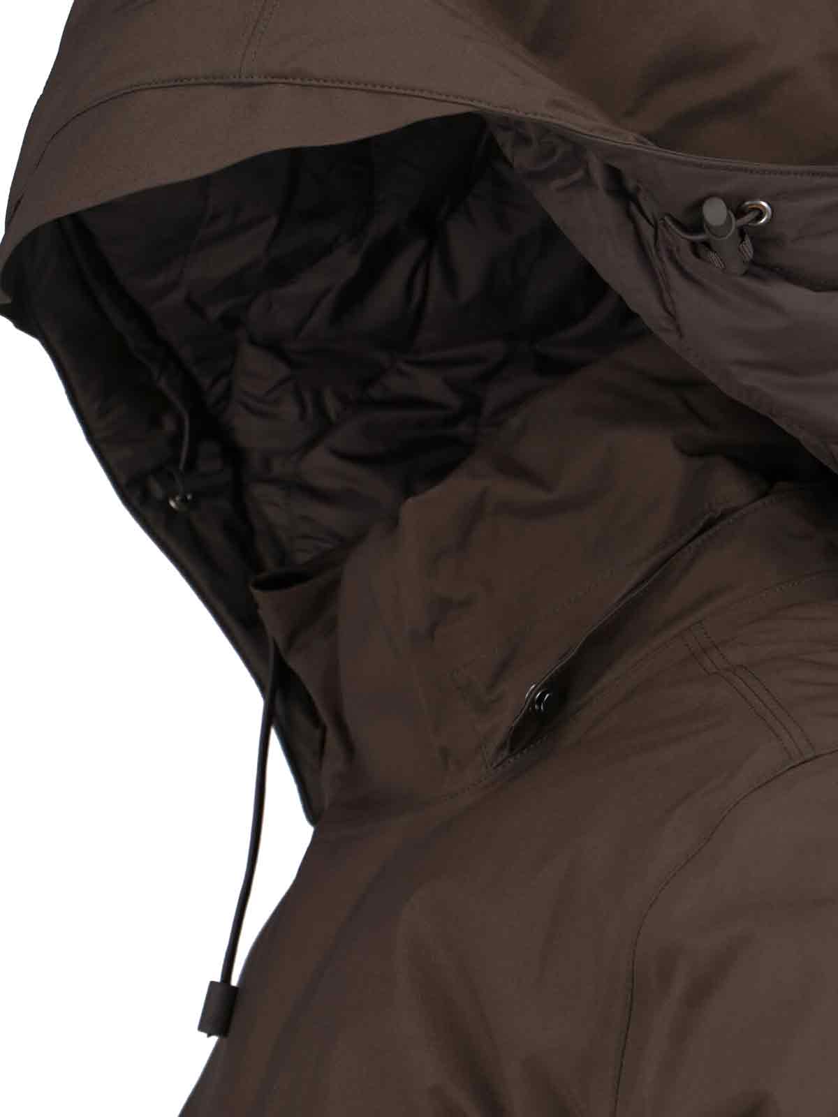 K-way Thomal Padded Jacket In Brown