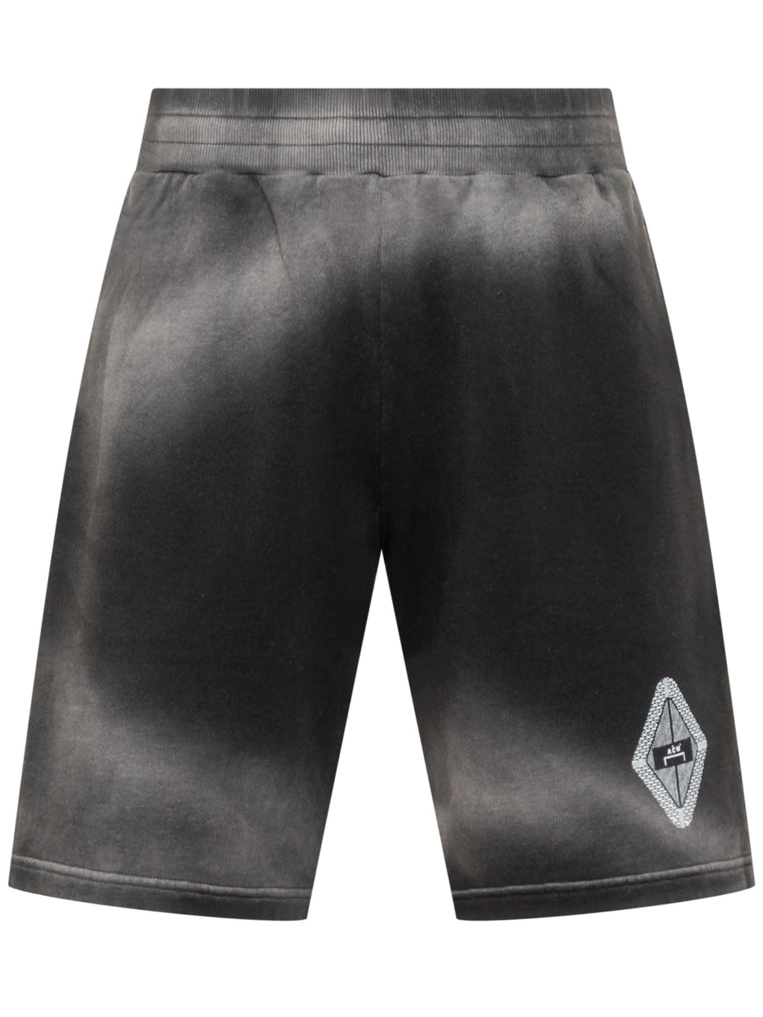 Shop A-cold-wall* Gradient Jersey Shorts In Black