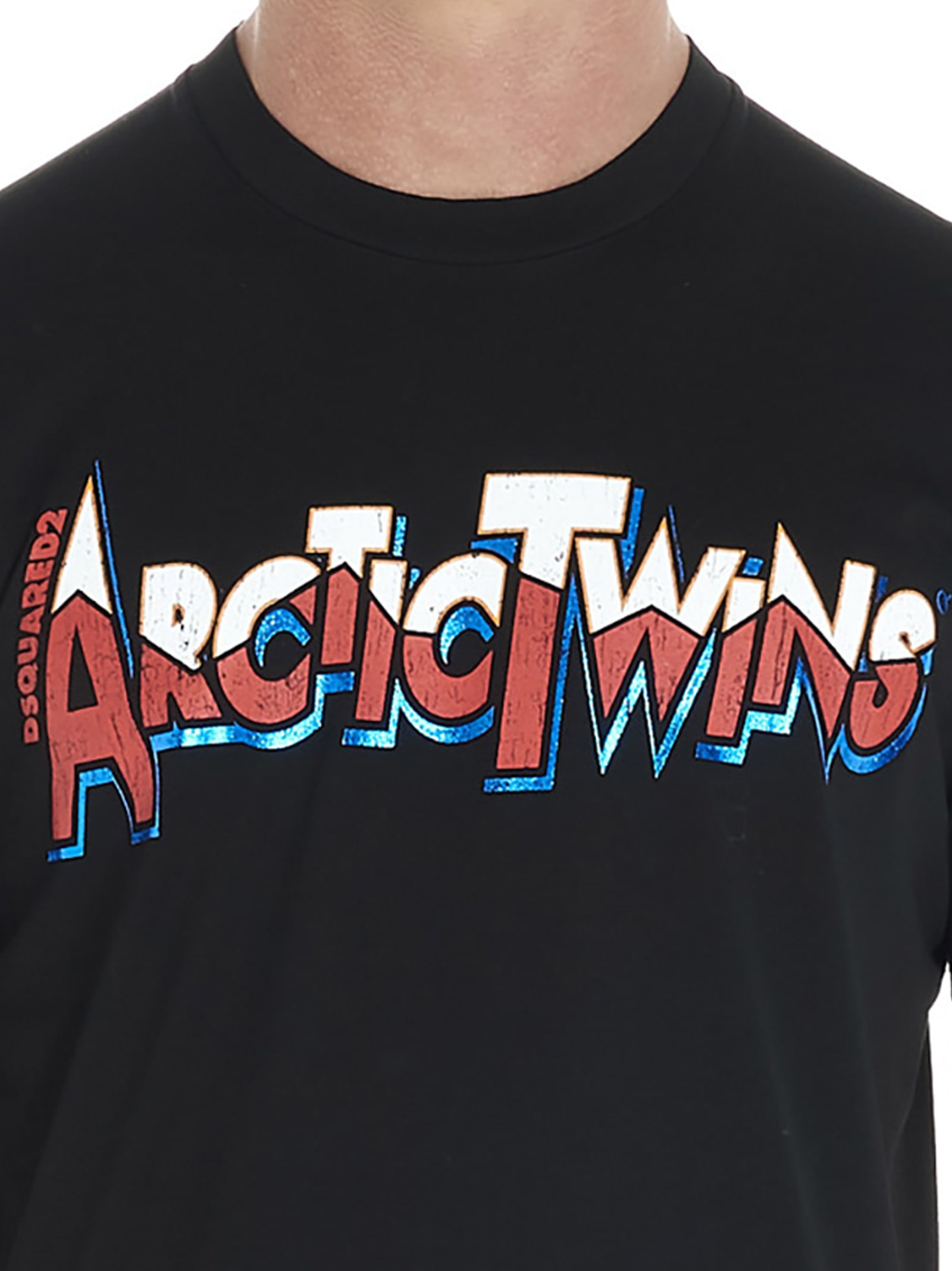 dsquared2 arctic twins t shirt