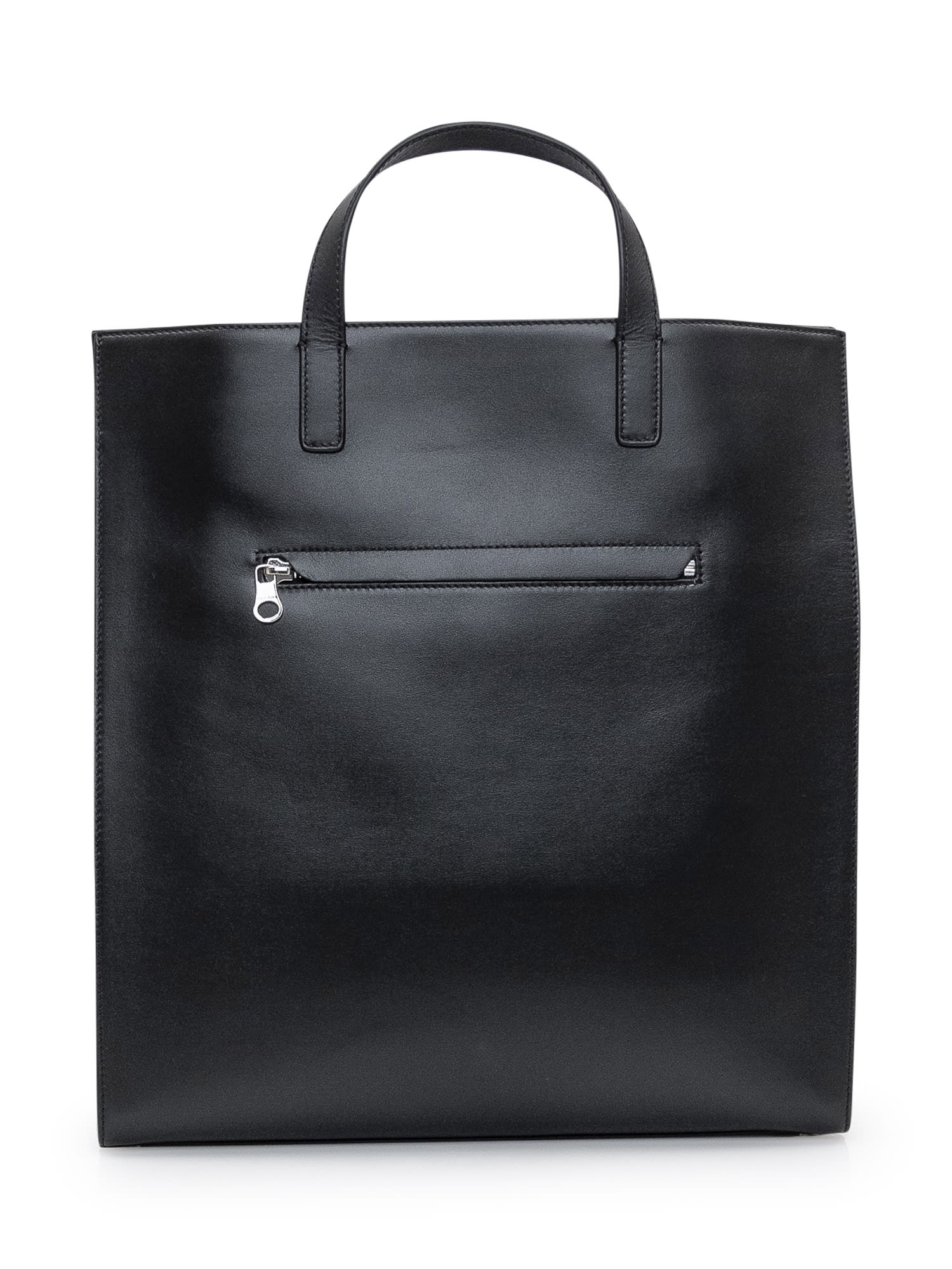 Shop Courrèges Tote Bag In Black