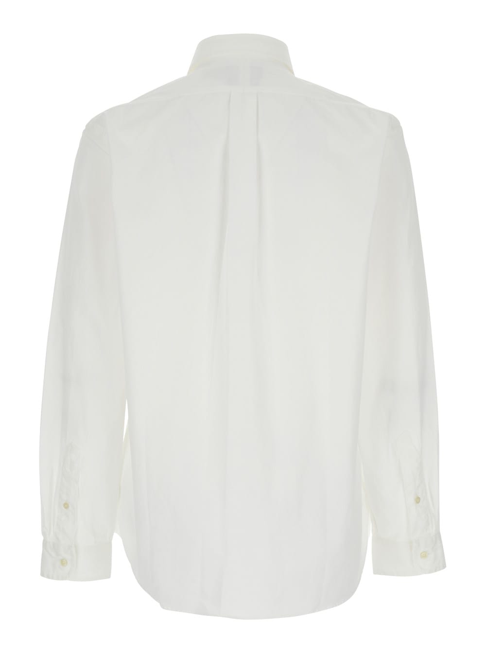 Polo Ralph Lauren Embroidered-logo Cotton Shirt