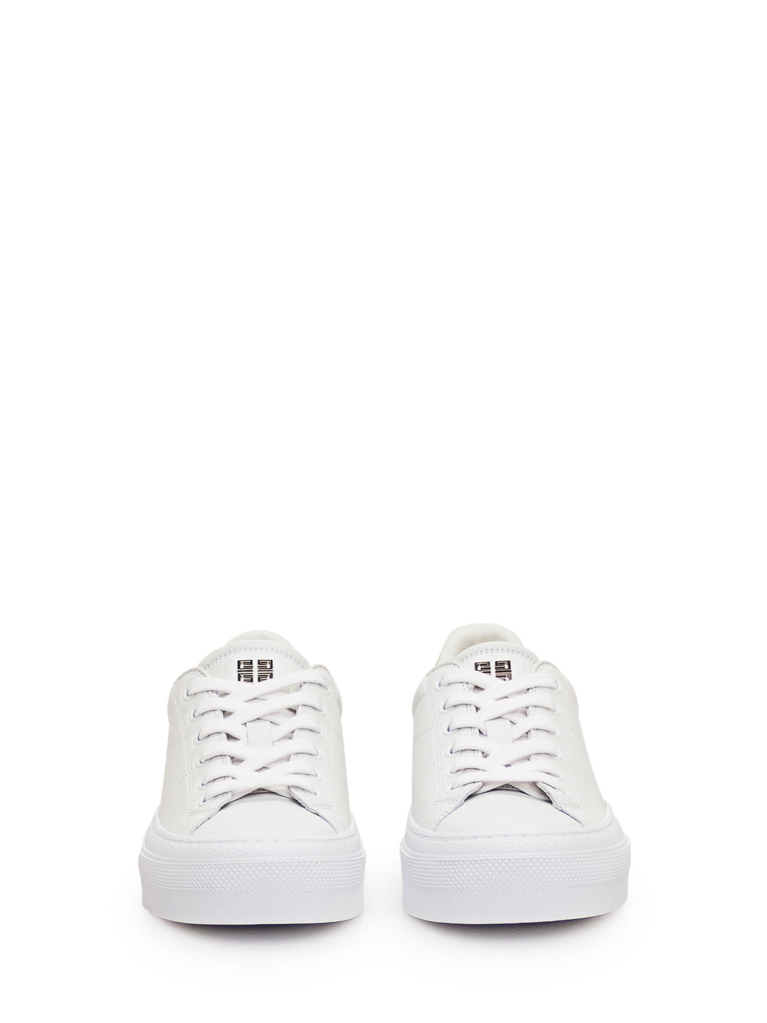 Shop Givenchy City Sport Sneaker In White Beige