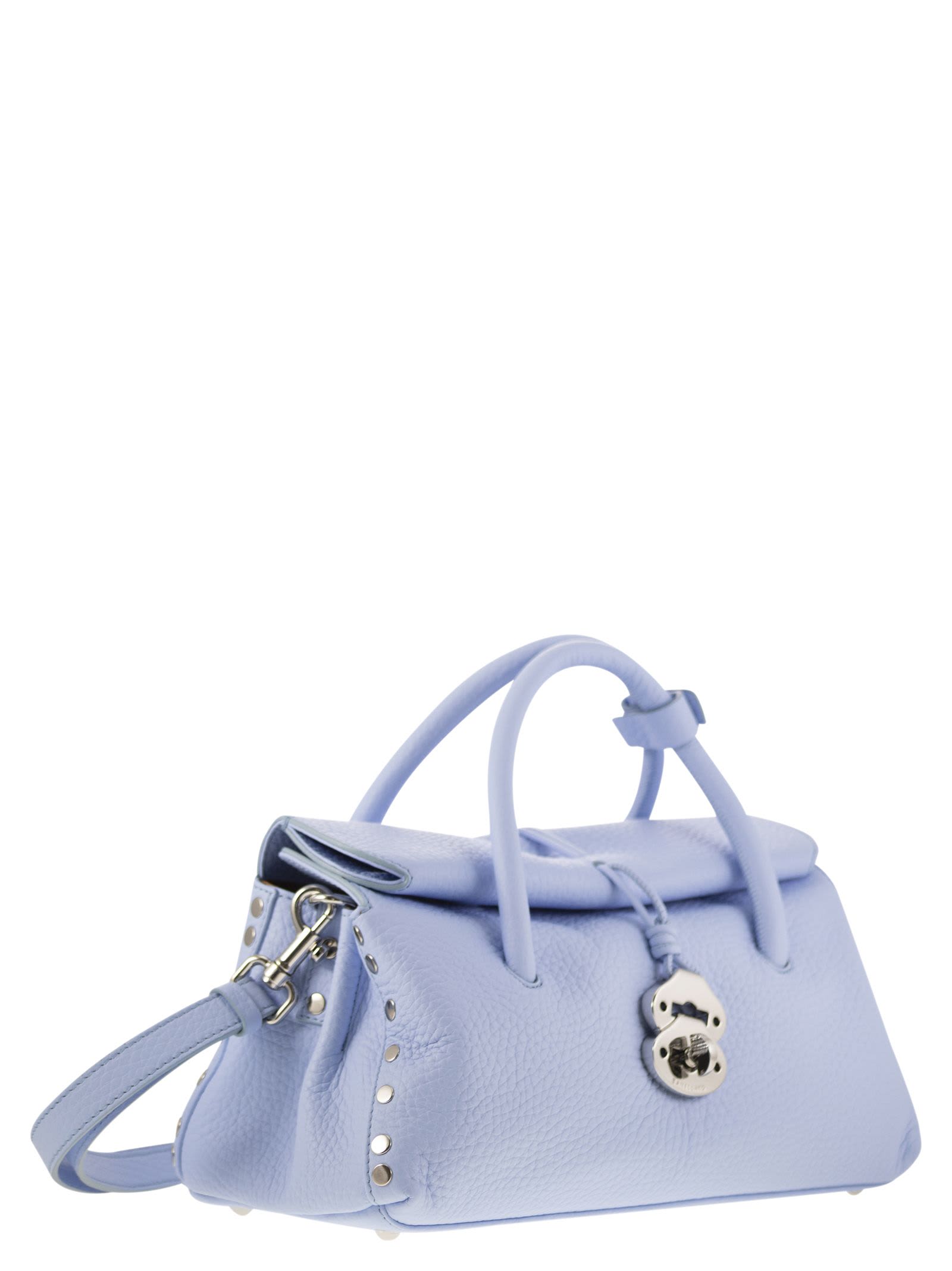 Zanellato Hand Shoulder Bag In Light Blue