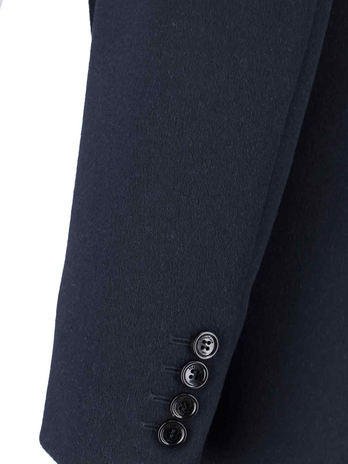 Max Mara Olimpia Double-breasted Blazer In Blue
