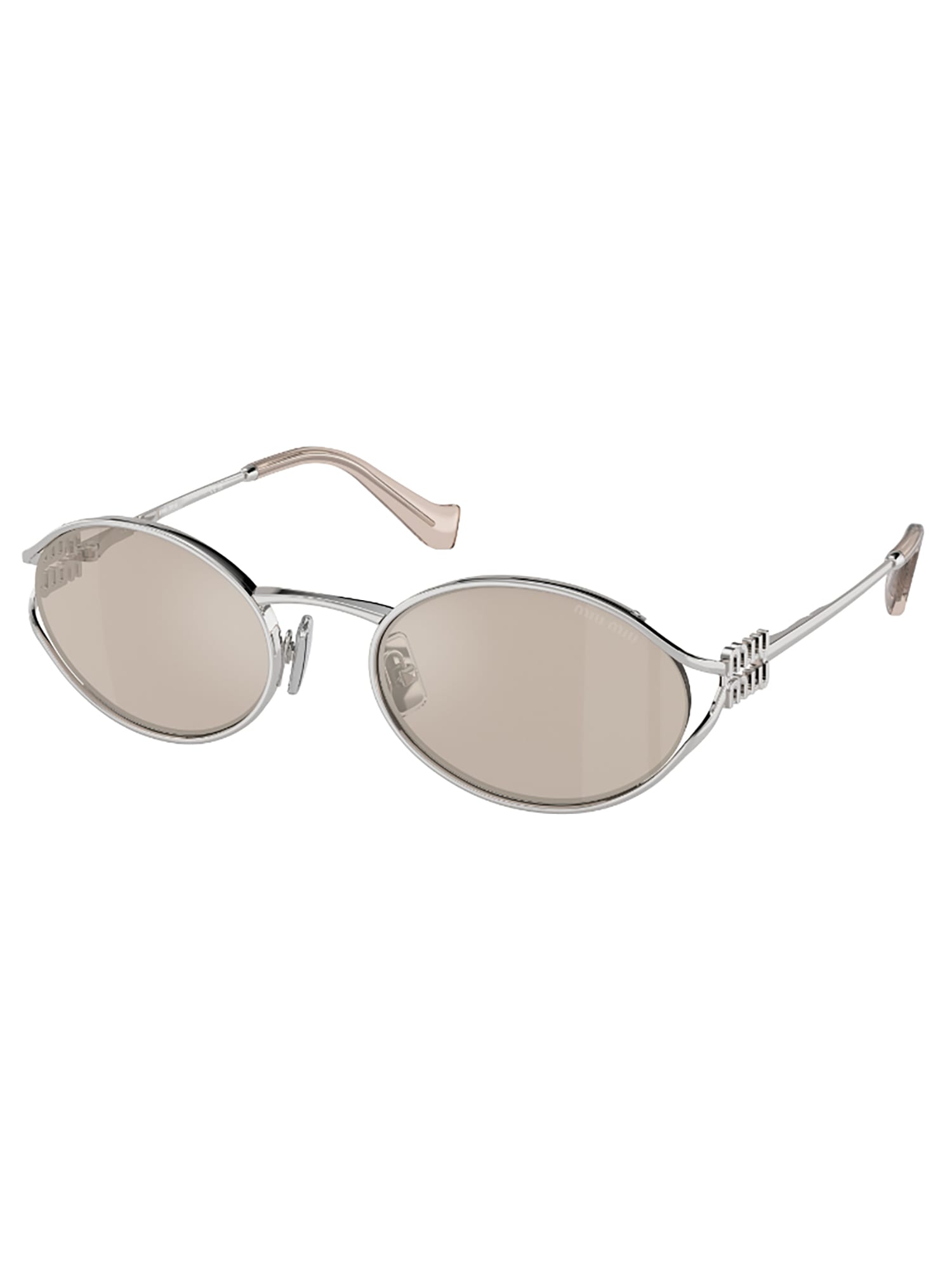 Miu Miu 52ys Sole Sunglasses In Brown