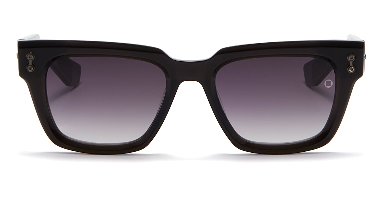 Akoni Pyxis - Crystal Black / Black Rhodium Sunglasses In Black