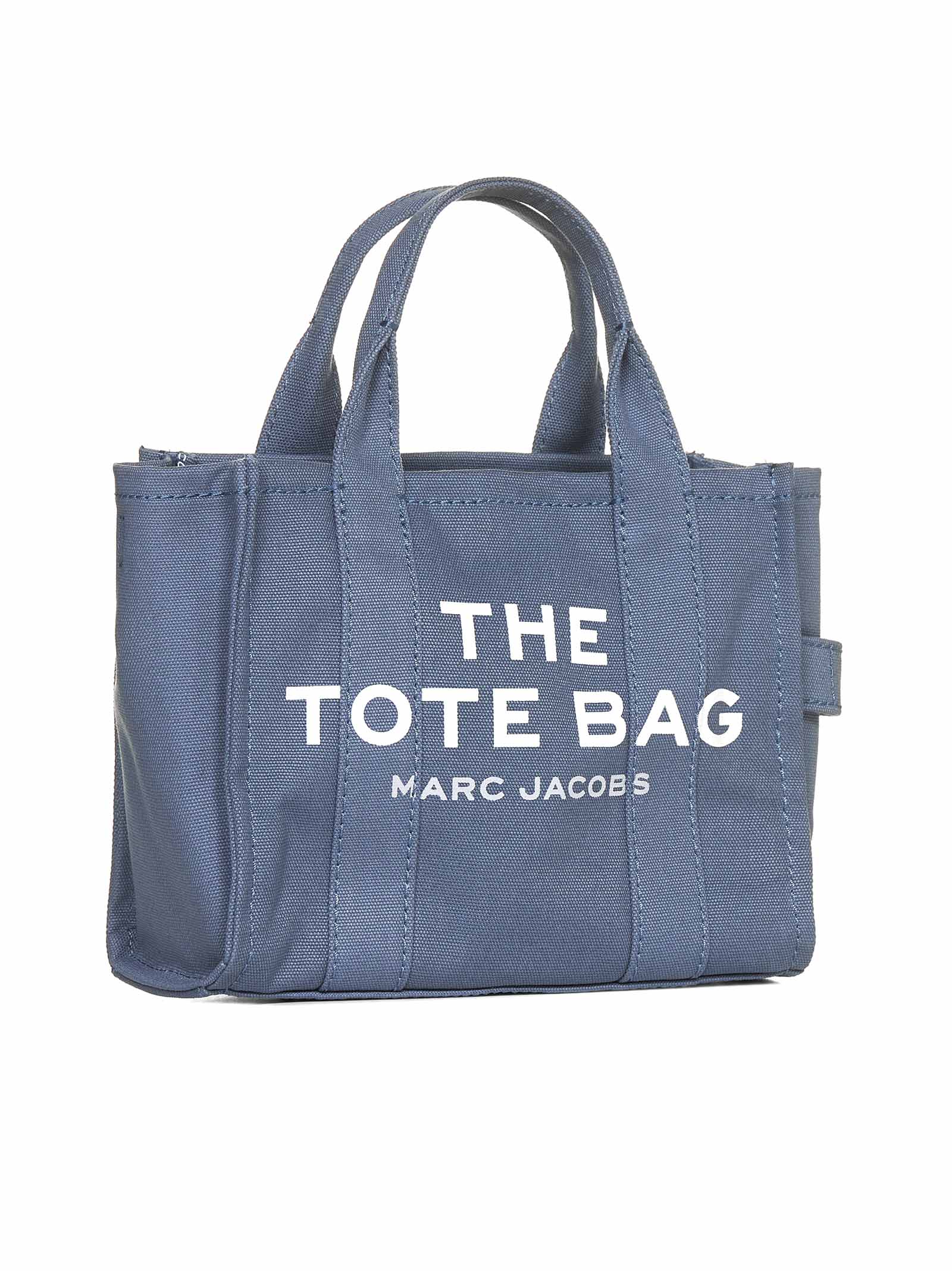 Marc Jacobs The Small Canvas Tote Bag In Blue Shadow