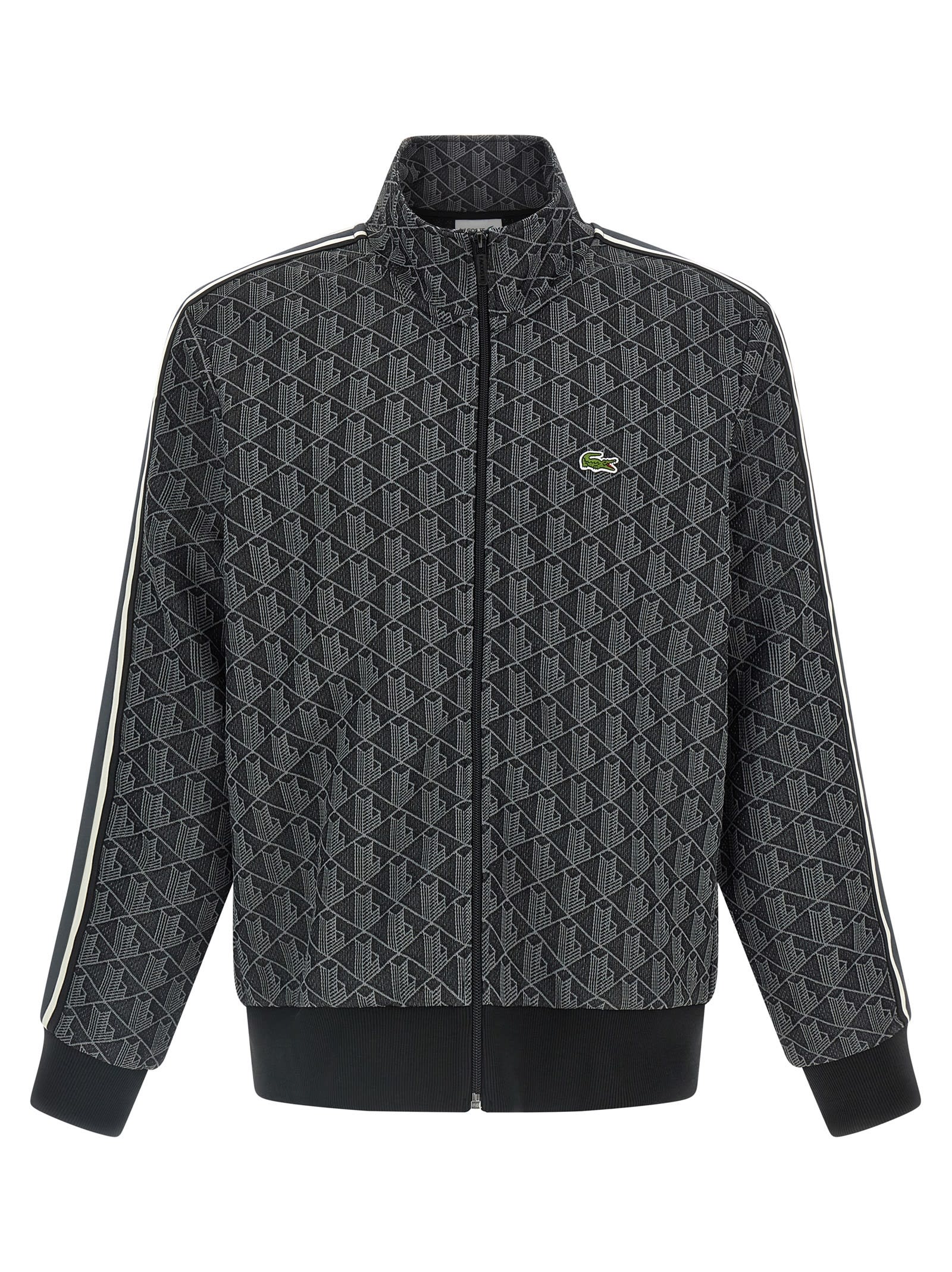 Lacoste Paris Sweatshirt In Gray