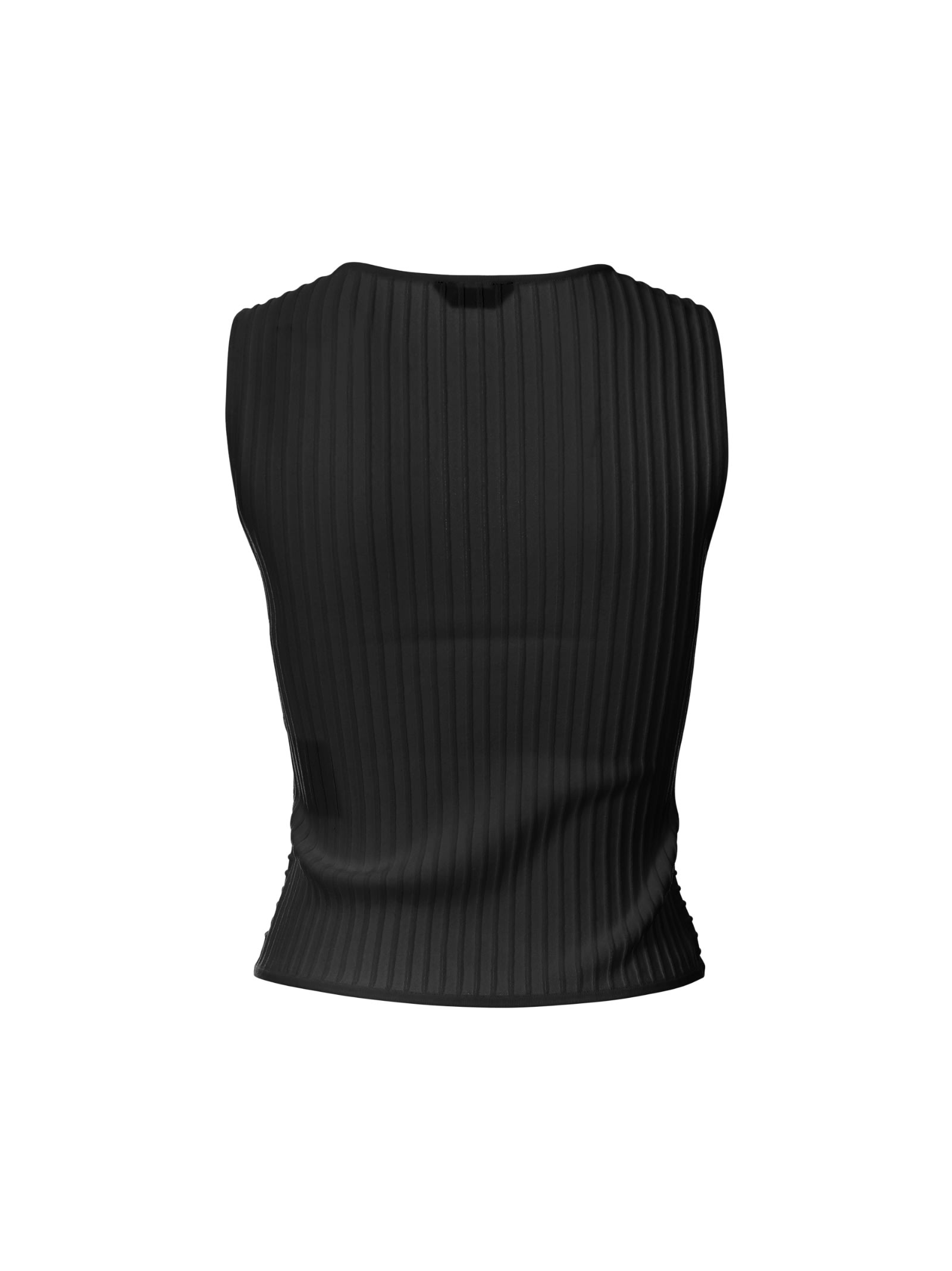 Just Cavalli Plaque-detail Tank Top In Black