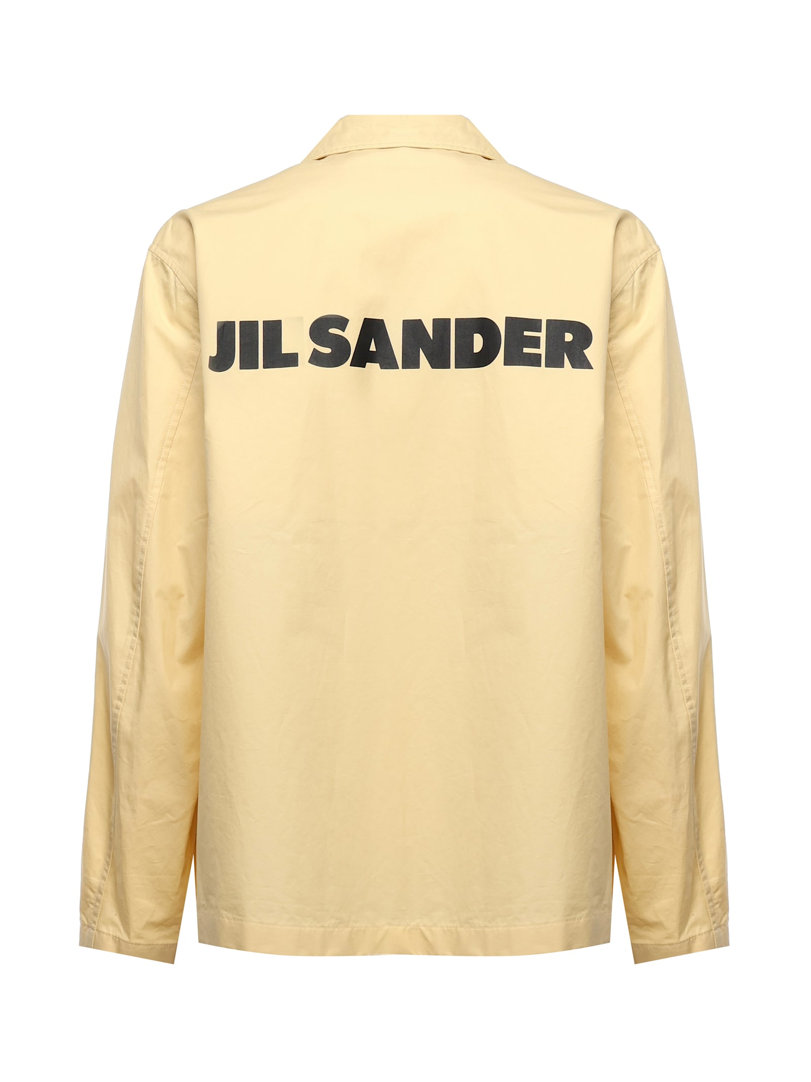 Jil Sander Logo Printed Long-sleeved Jacket
